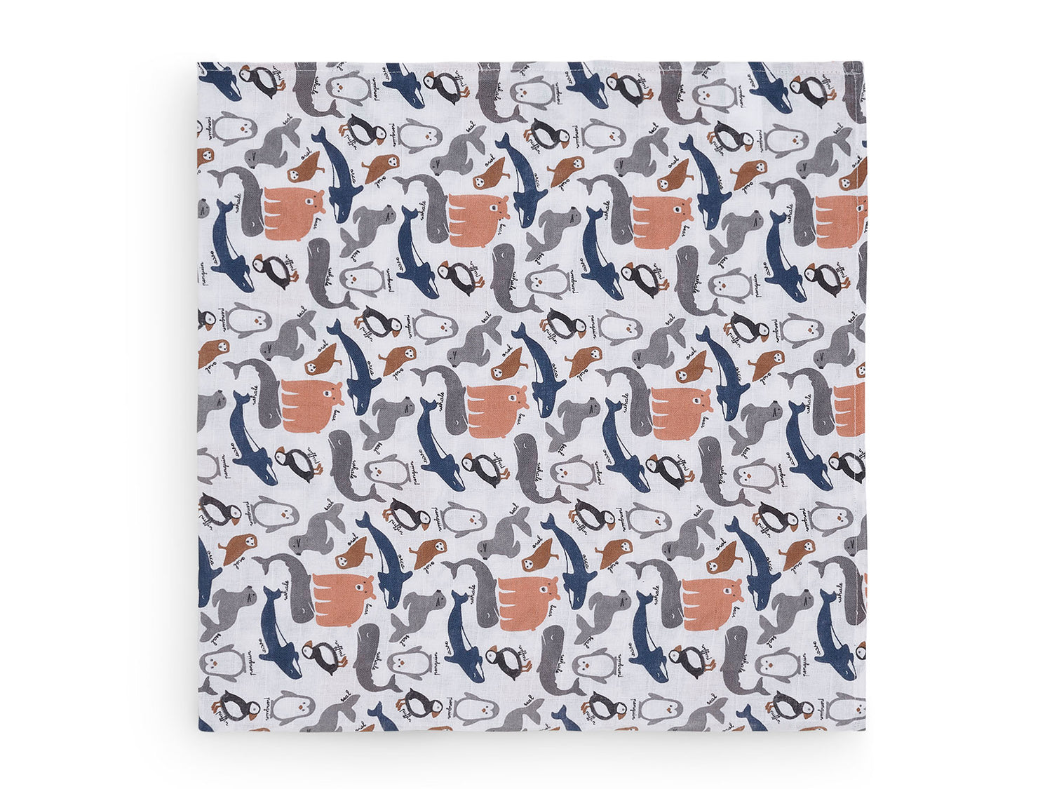 Jollein Multi-Spucktücher Polar – 3er‑Set (70×70 cm)