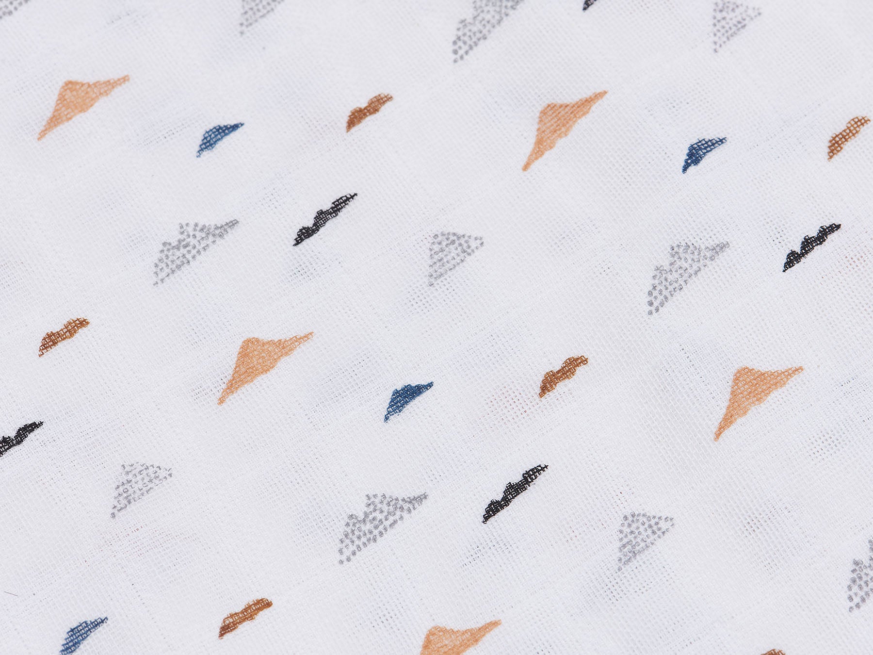 Jollein Multi-Spucktücher Polar – 3er‑Set (70×70 cm)