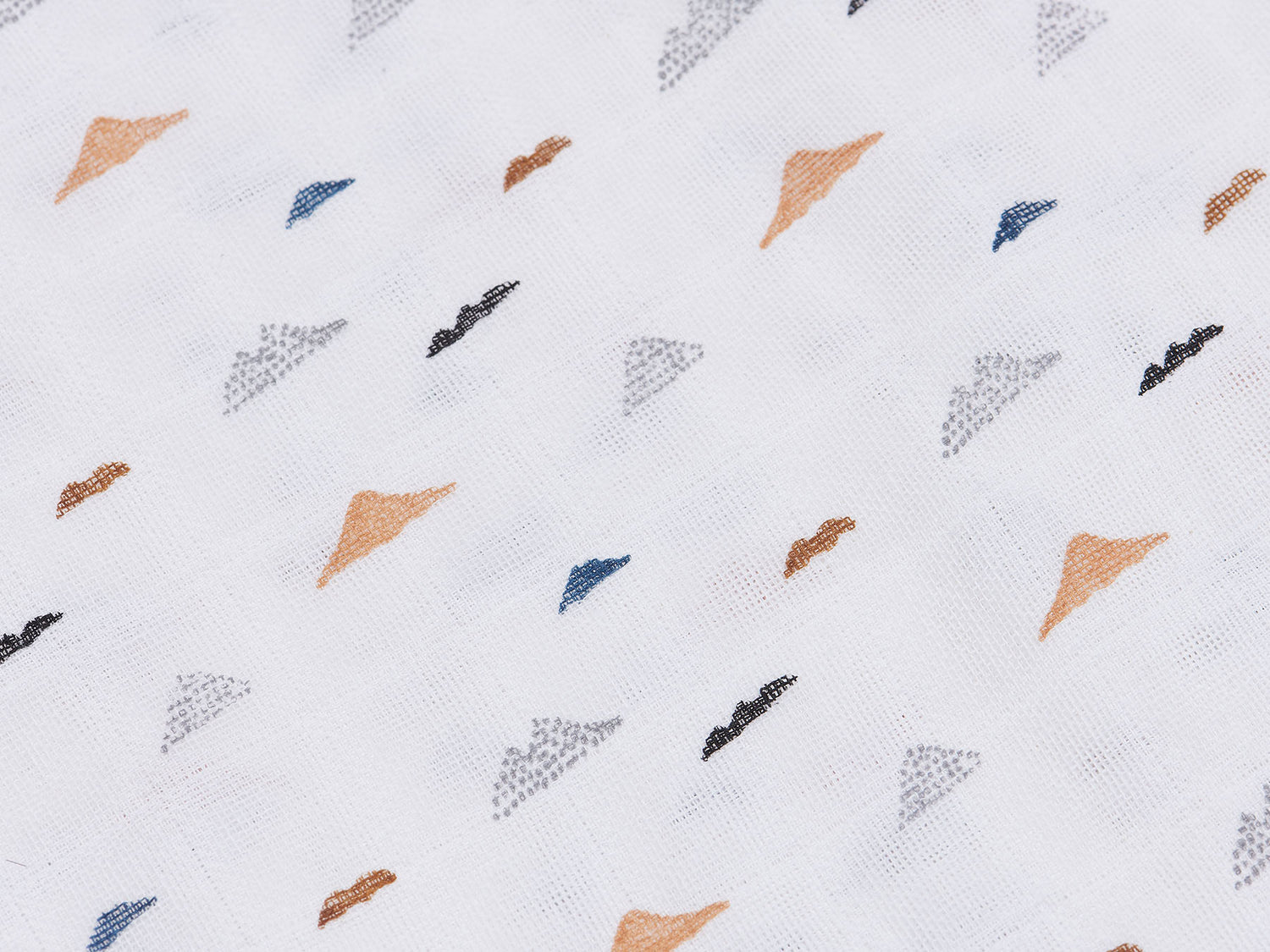 Jollein Multi-Spucktücher Polar – 3er‑Set (70×70 cm)