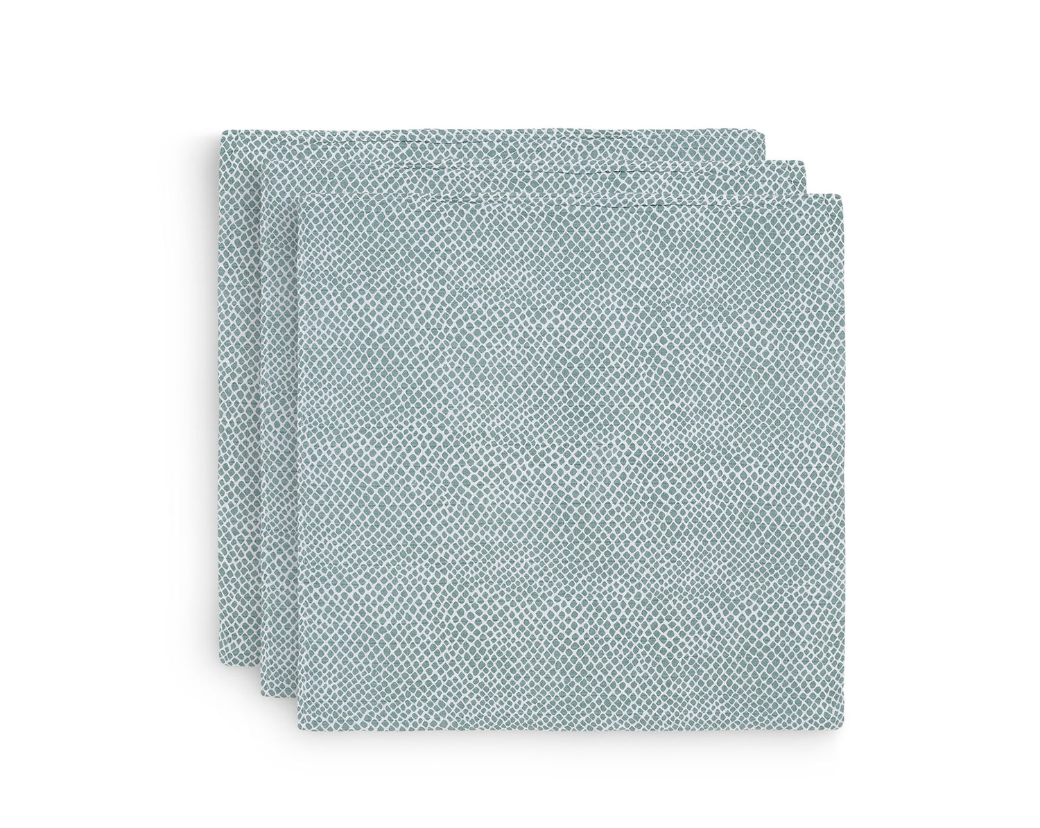 Jollein Multi-Spucktücher „Snake"-  3er‑Set (70x70cm)