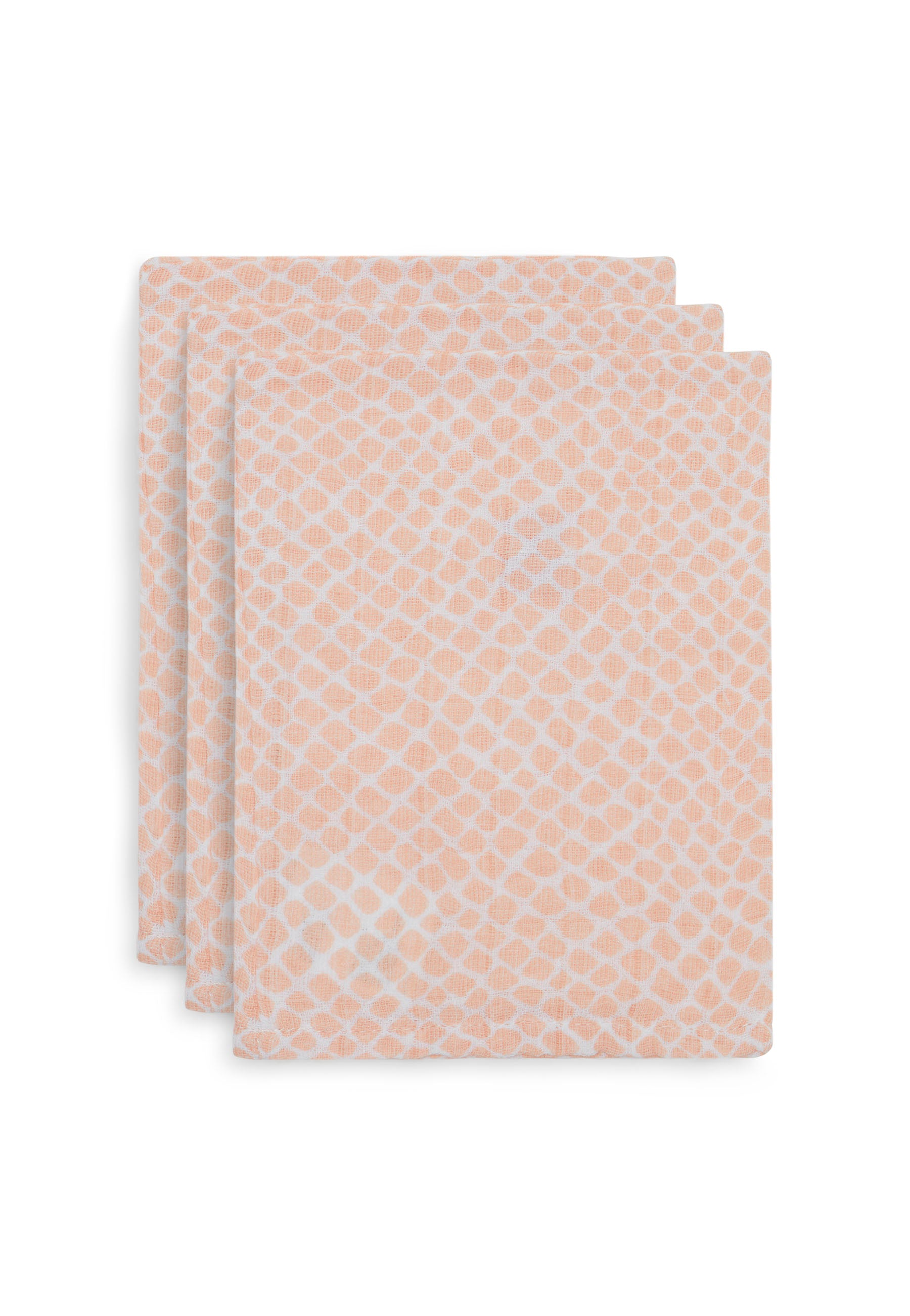 Jollein Waschhandschuhe „Snake“ - 3er-Set (15x20cm)