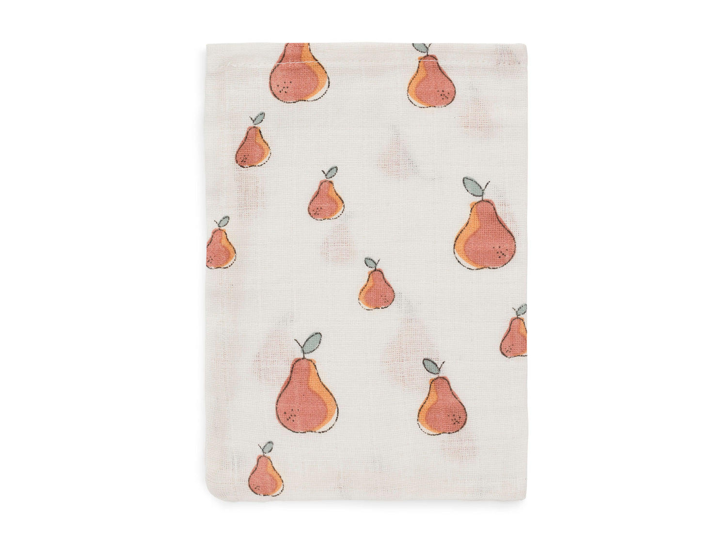 Jollein Waschlappen "Peach/Pear" - 3er‑Set (15x20cm)