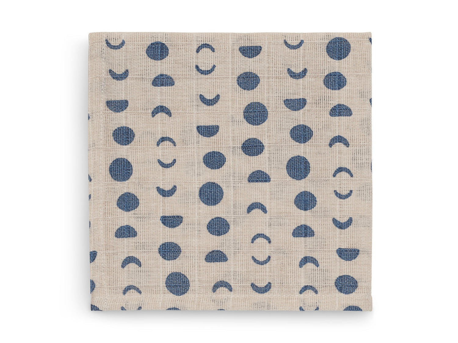 Jollein Spucktücher „Moonlight“ – 3er‑Set (31x31cm)