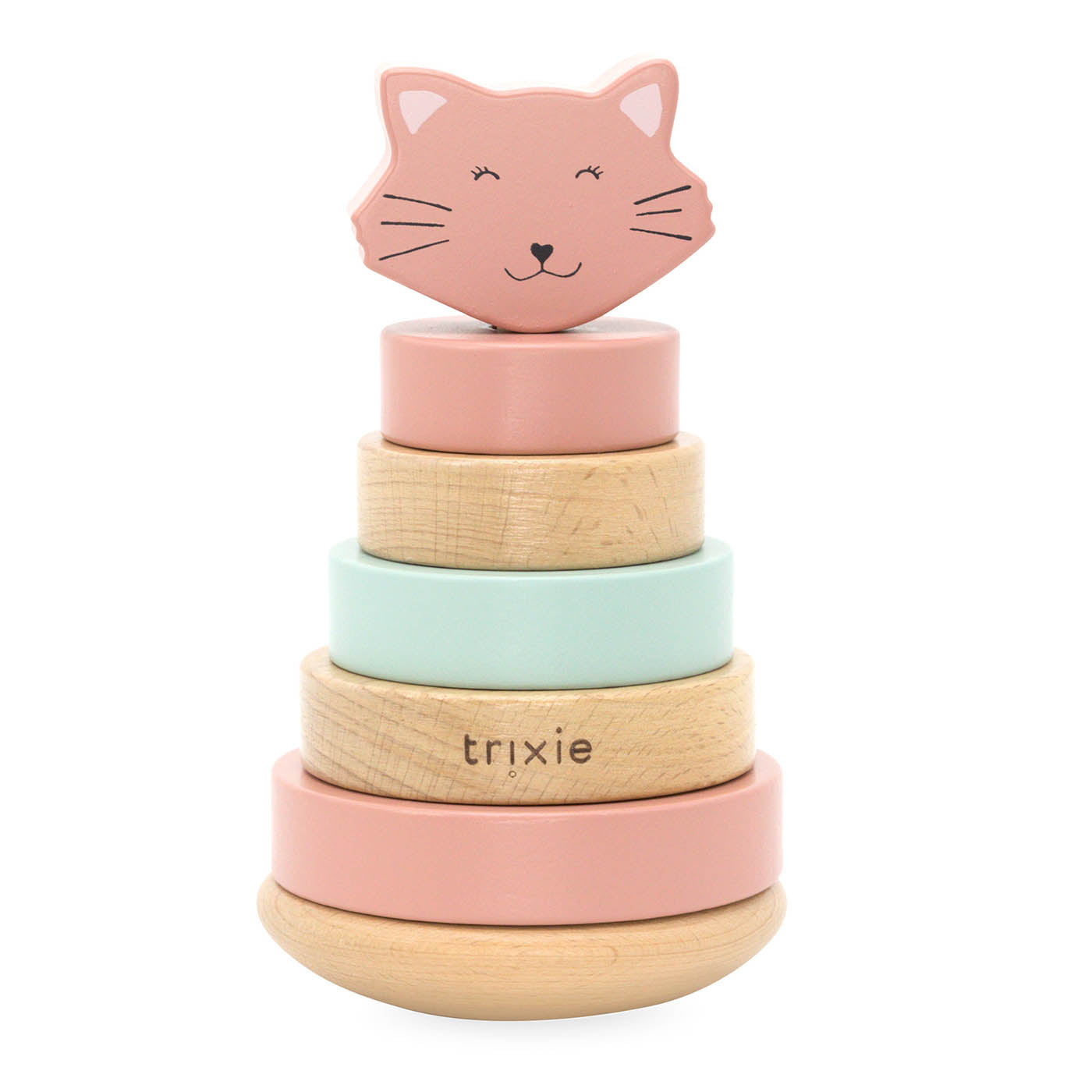 Trixie Stapelturm Holz Tiere personalisiert