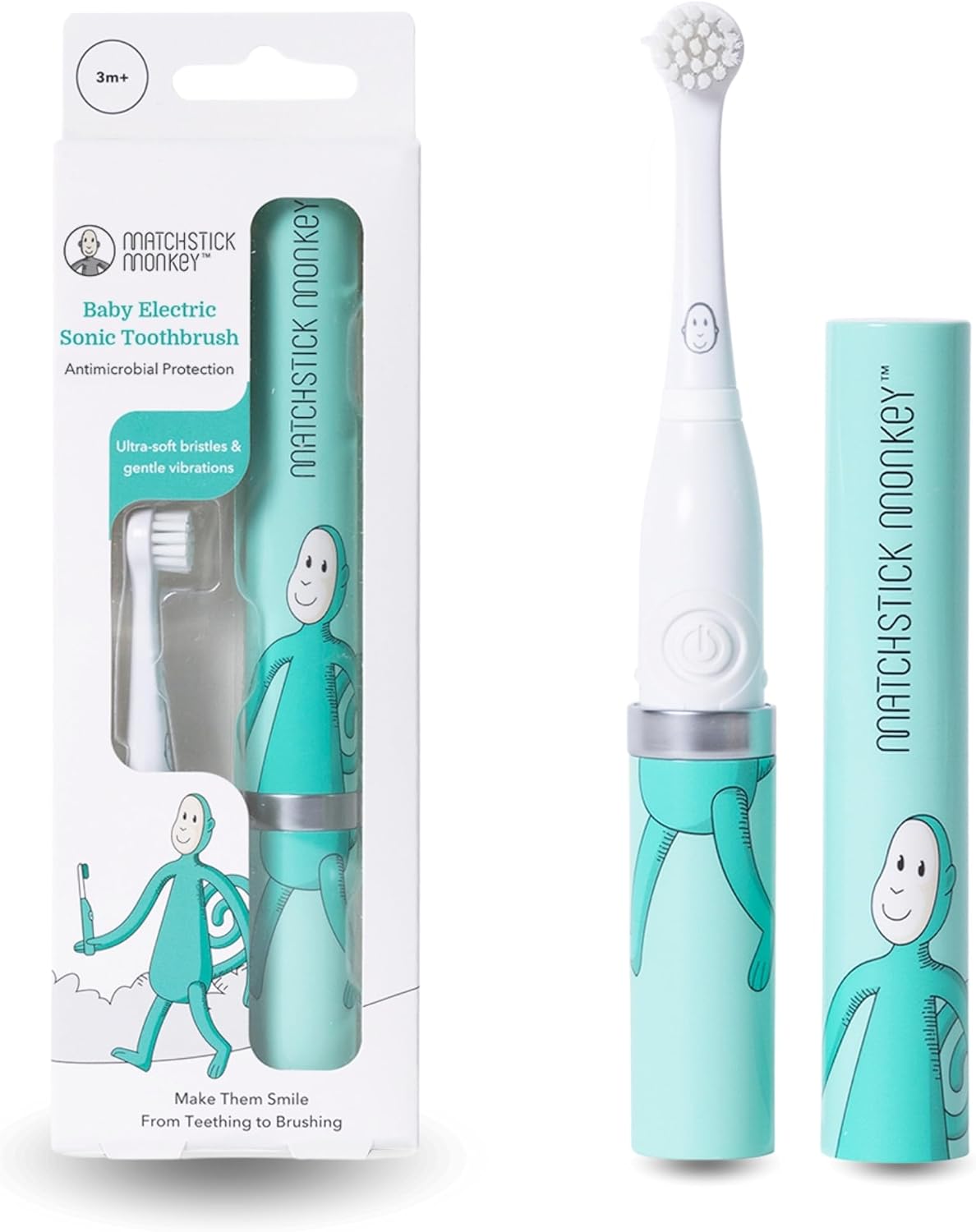 Elektrische Baby Zahnbürste von Matchstick Monkey