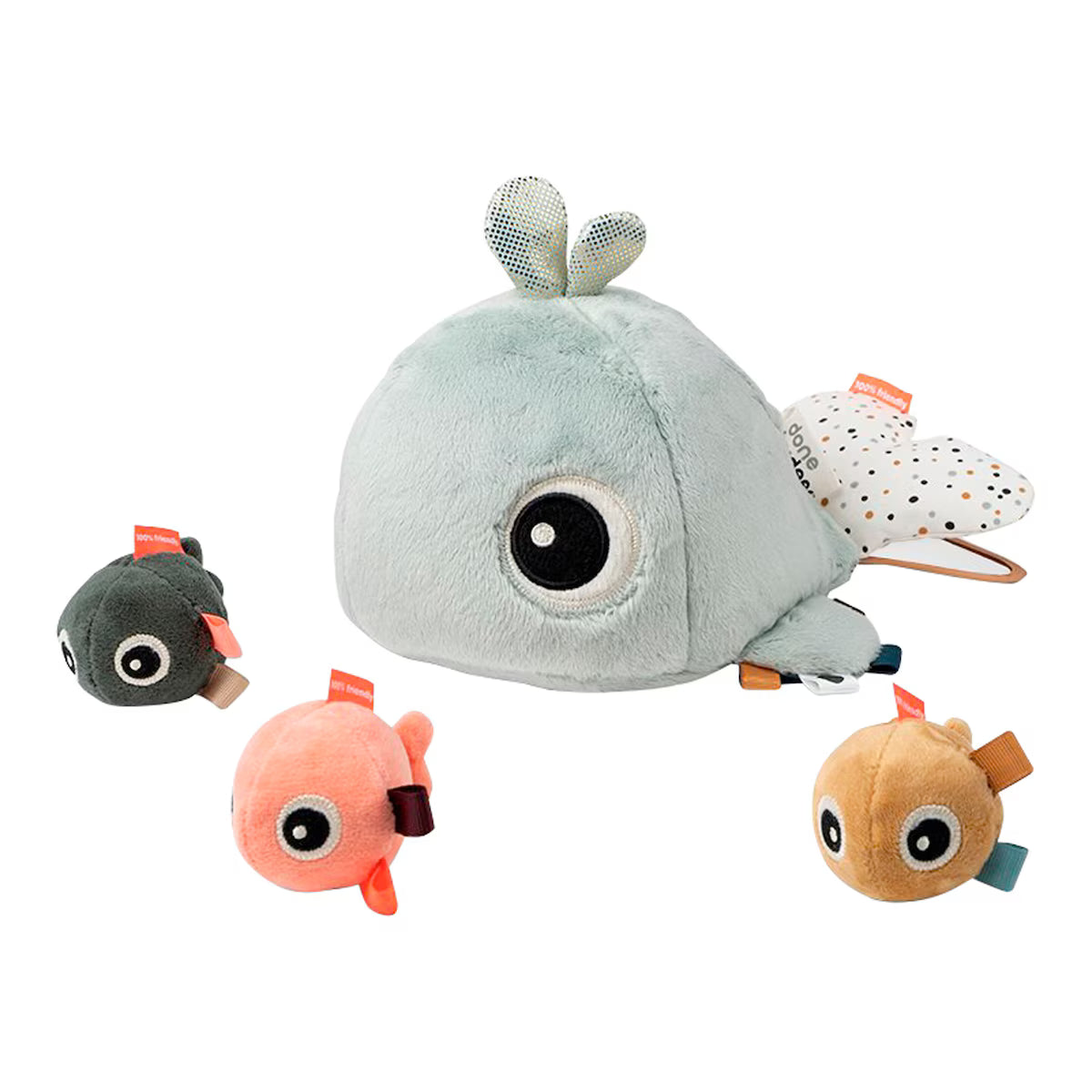 Done by Deer Verstecken & Suchen Spielzeug „Wal Wally“