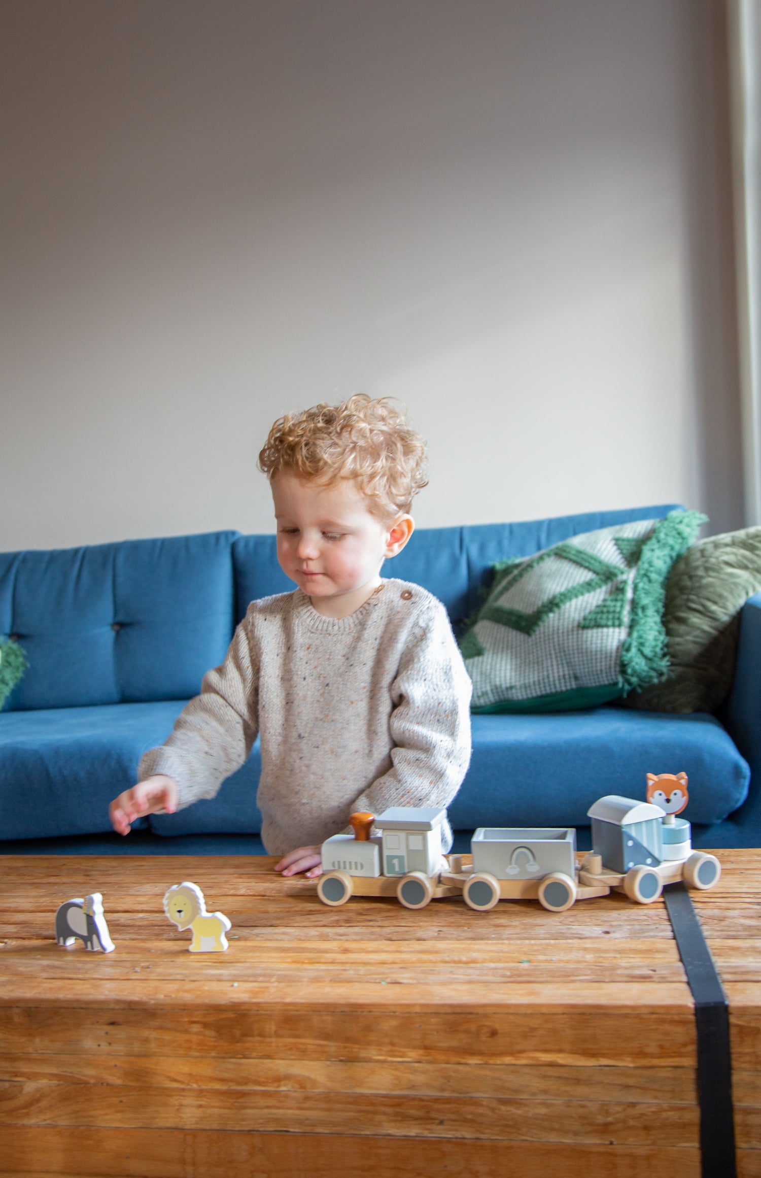 TRYCO Tierzug aus Holz