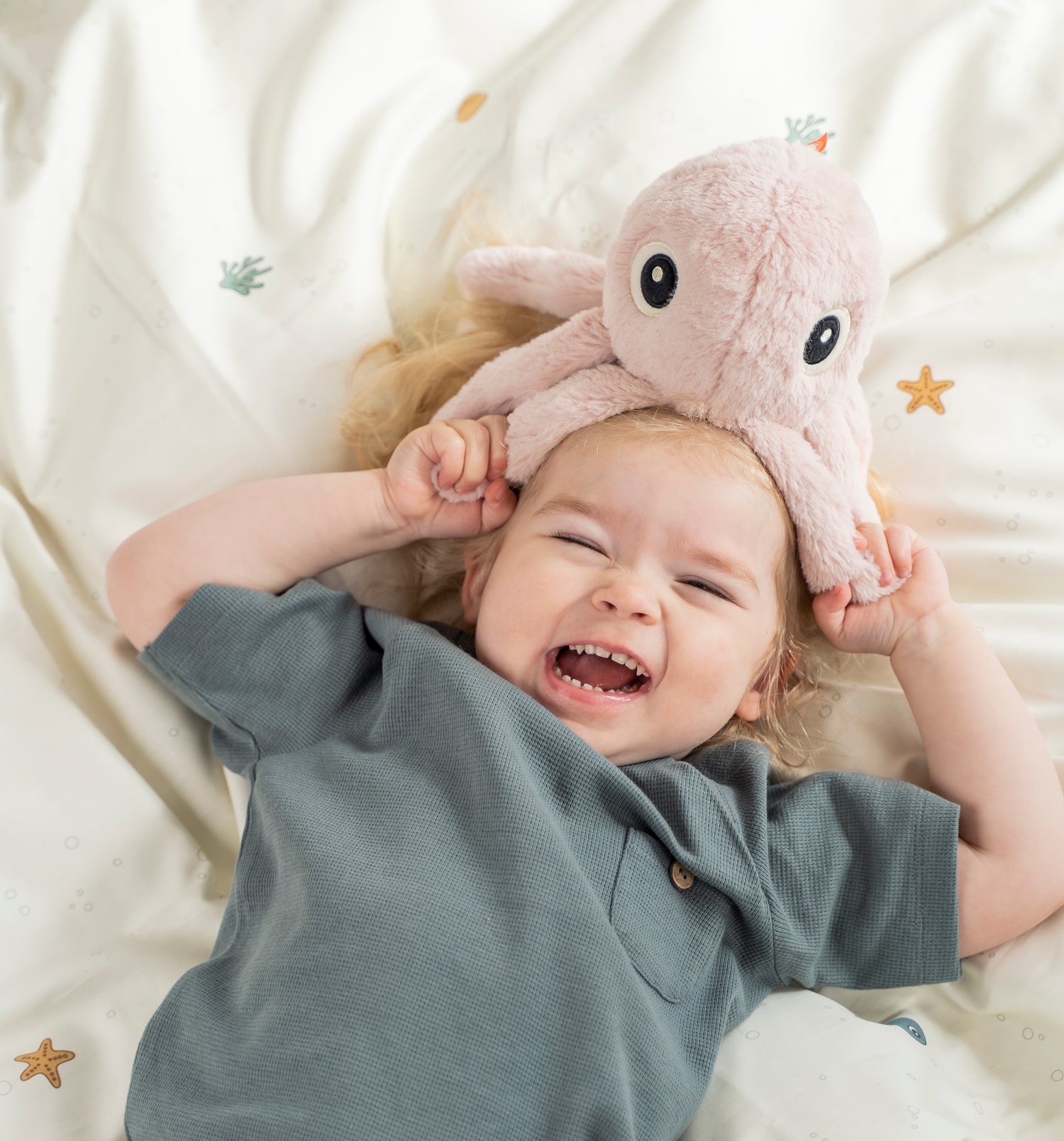 Kuscheltier süße Qualle - Cuddle cute Jelly Powder - DONE BY DEER