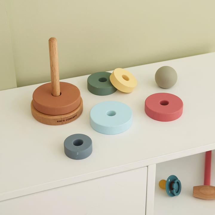 Kid‘s Concept Stapelturm „Edvin“ aus Holz