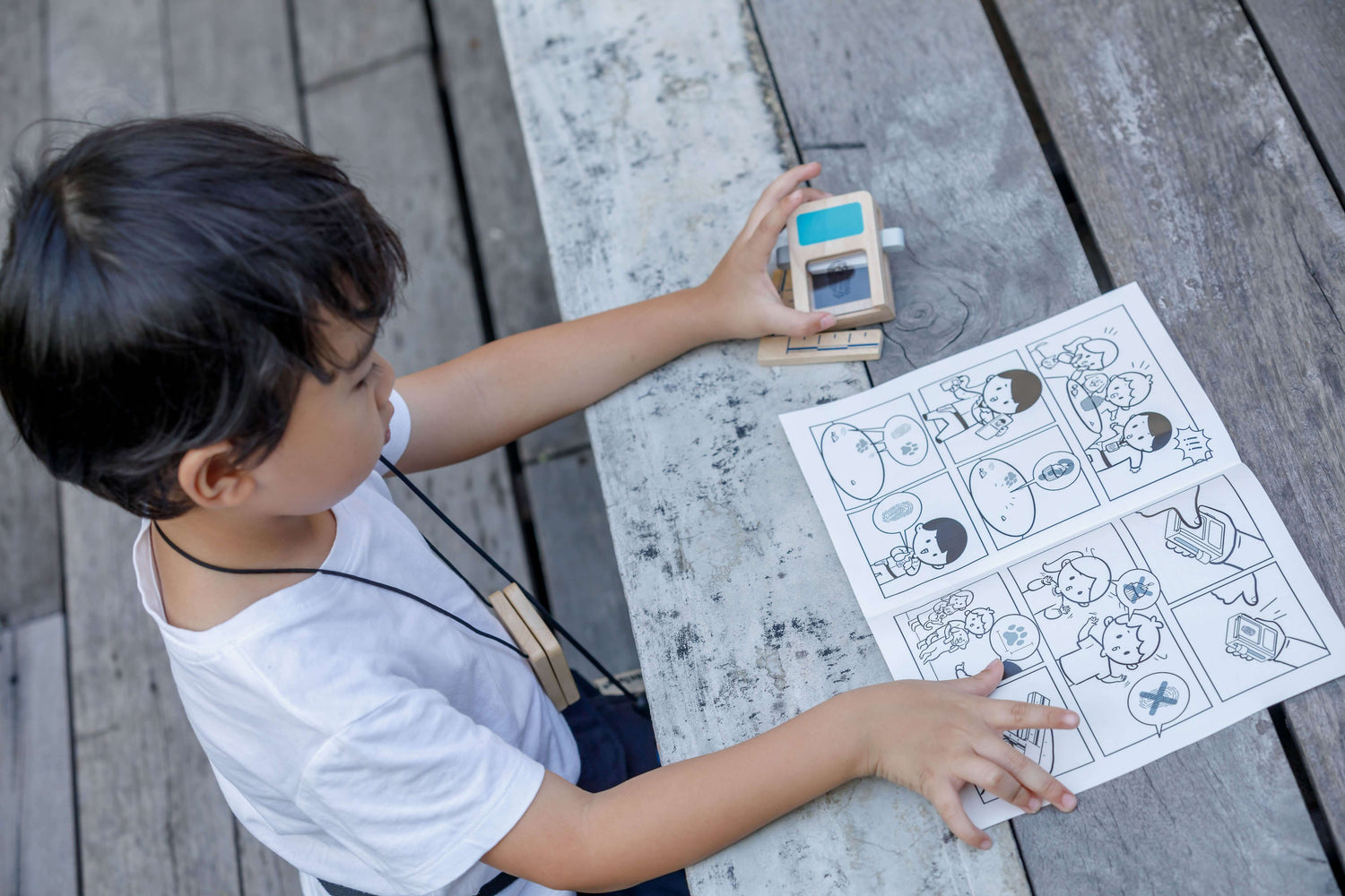 PlanToys Geheimagent-Set aus Holz