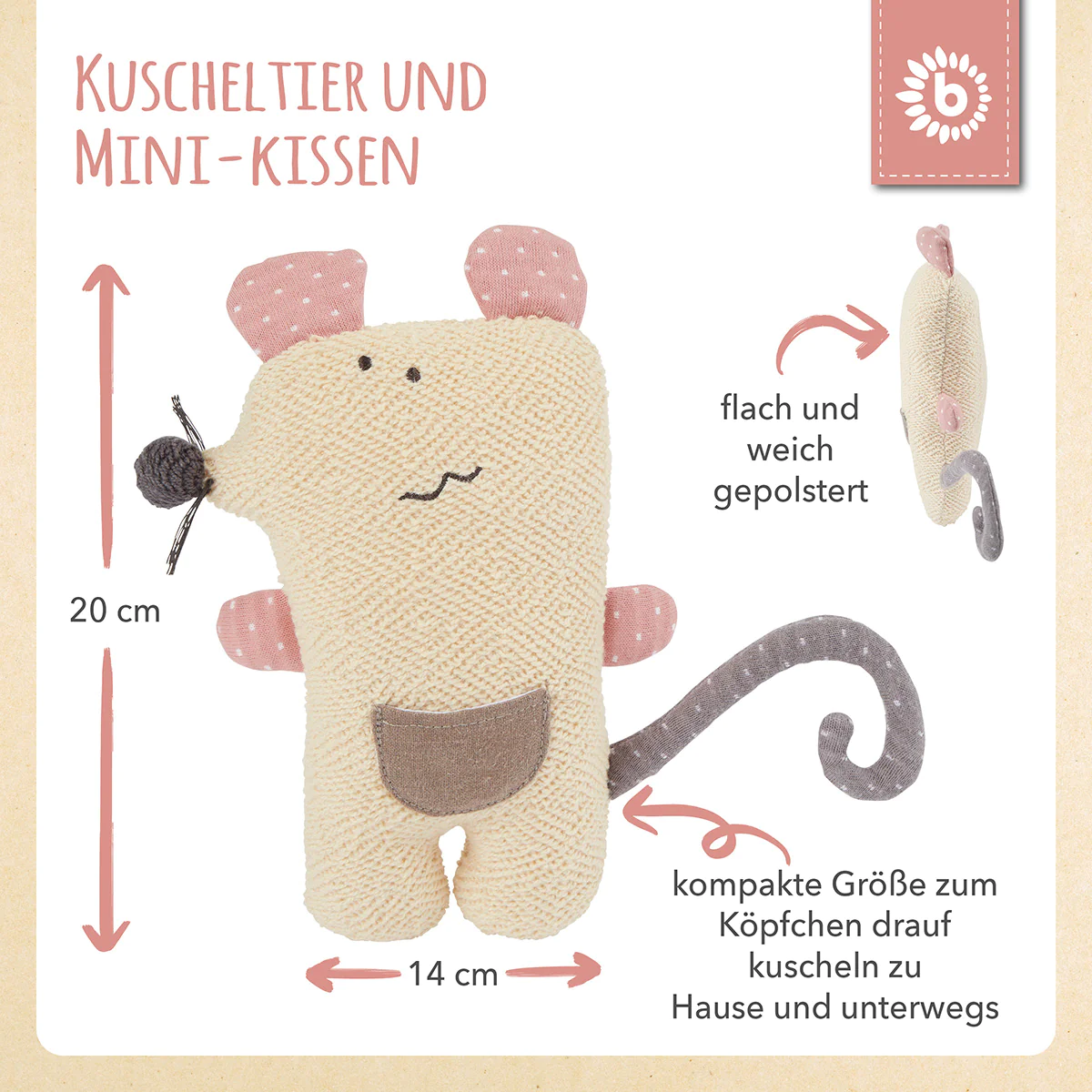 Bieco Kuscheltier / Plüsch Tier