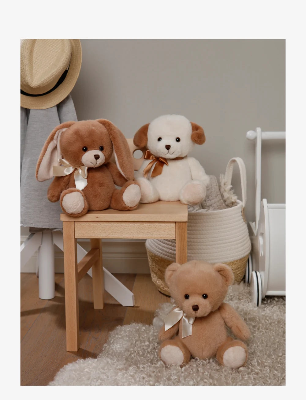 Teddykompaniet Kuscheltier Plüsch Hase Bästisar Bianca