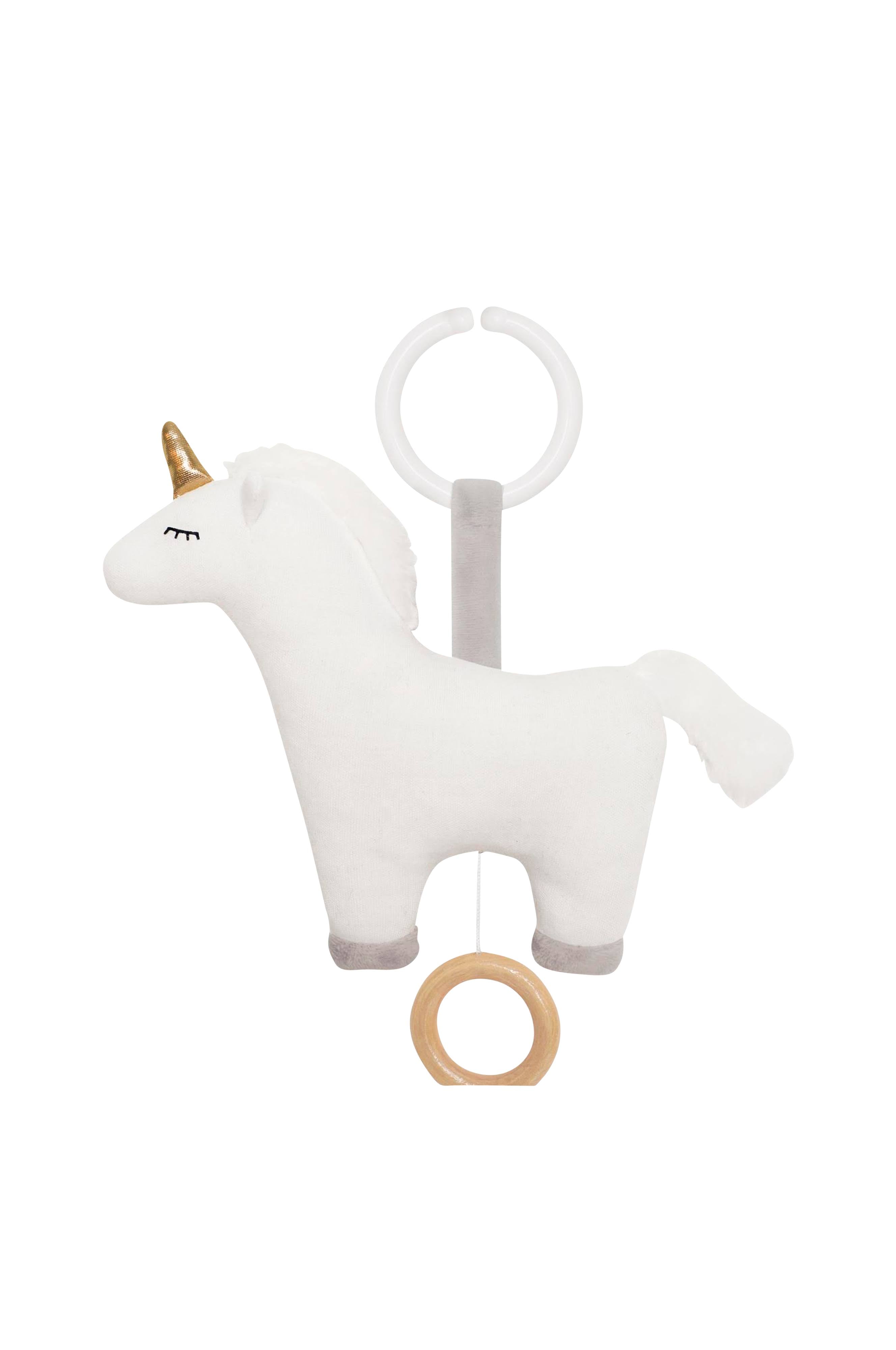 JaBaDaBaDo Spieluhr Einhorn in Weiß