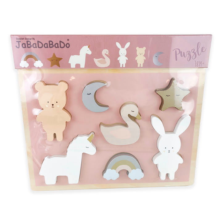 JaBaDaBaDo Steckpuzzle Einhorn