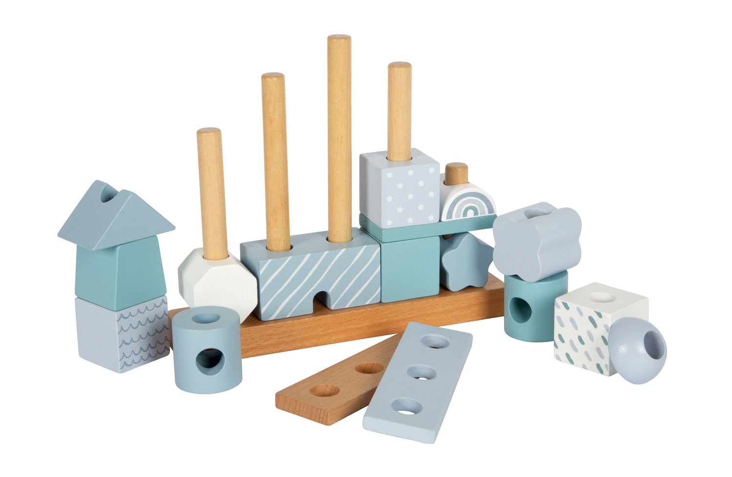 Stapelhaus in blau von small foot