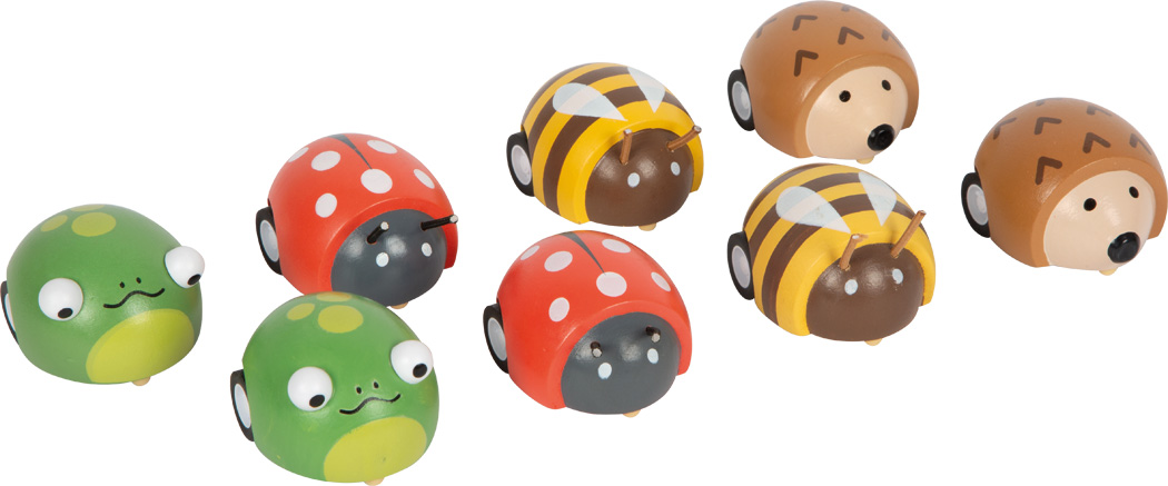 Rückziehtiere aus Holz ,,kleine Freunde‘‘ von small foot