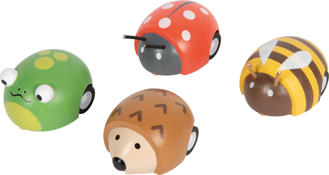 Rückziehtiere aus Holz ,,kleine Freunde‘‘ von small foot