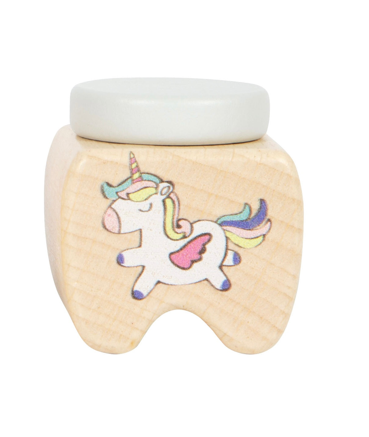 Personalisierbare Milchzahndose aus Holz von small foot