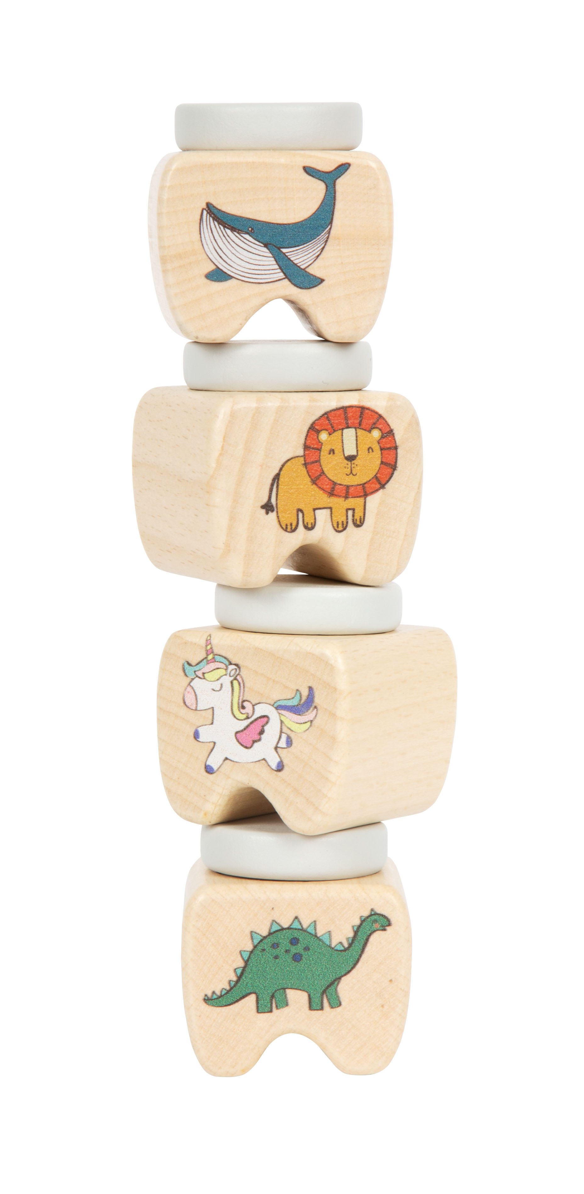 Personalisierbare Milchzahndose aus Holz von small foot