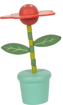Holz-Blumen als Drückfigur von small foot – petit ami studio