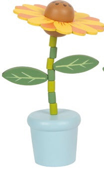 Holz-Blumen als Drückfigur von small foot