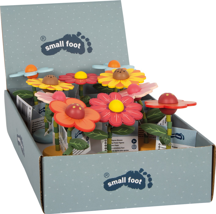 Holz-Blumen als Drückfigur von small foot