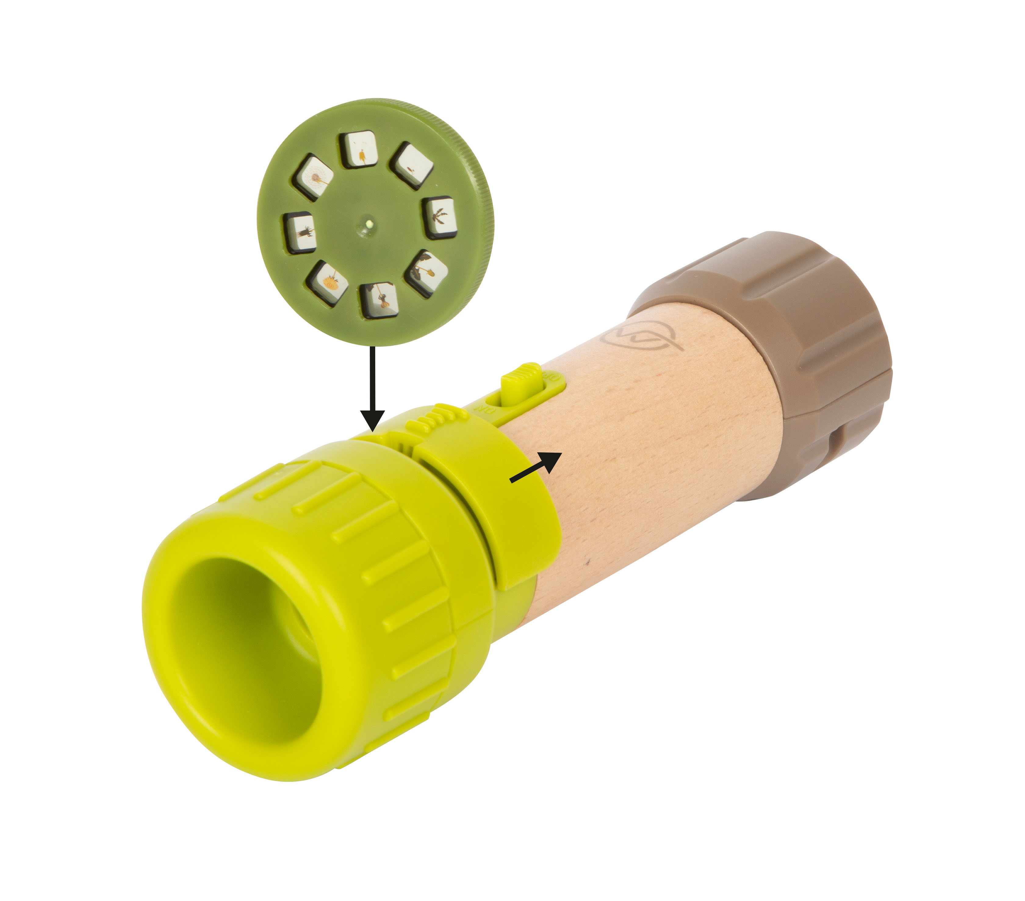 Kinder Taschenlampe mit Projektor ,Discover‘ von small foot