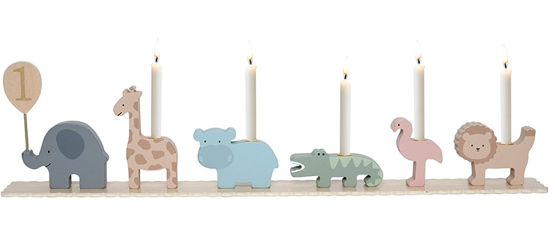 Geburtstagszug aus Holz ,Safari‘ von JaBaDaBaDo