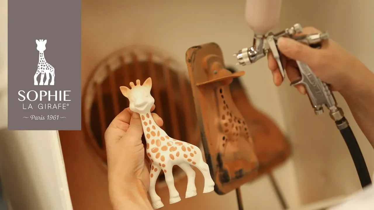 Sophie la girafe®  So'Pure Beißring mit Zahnungshilfe aus Naturkautschuk