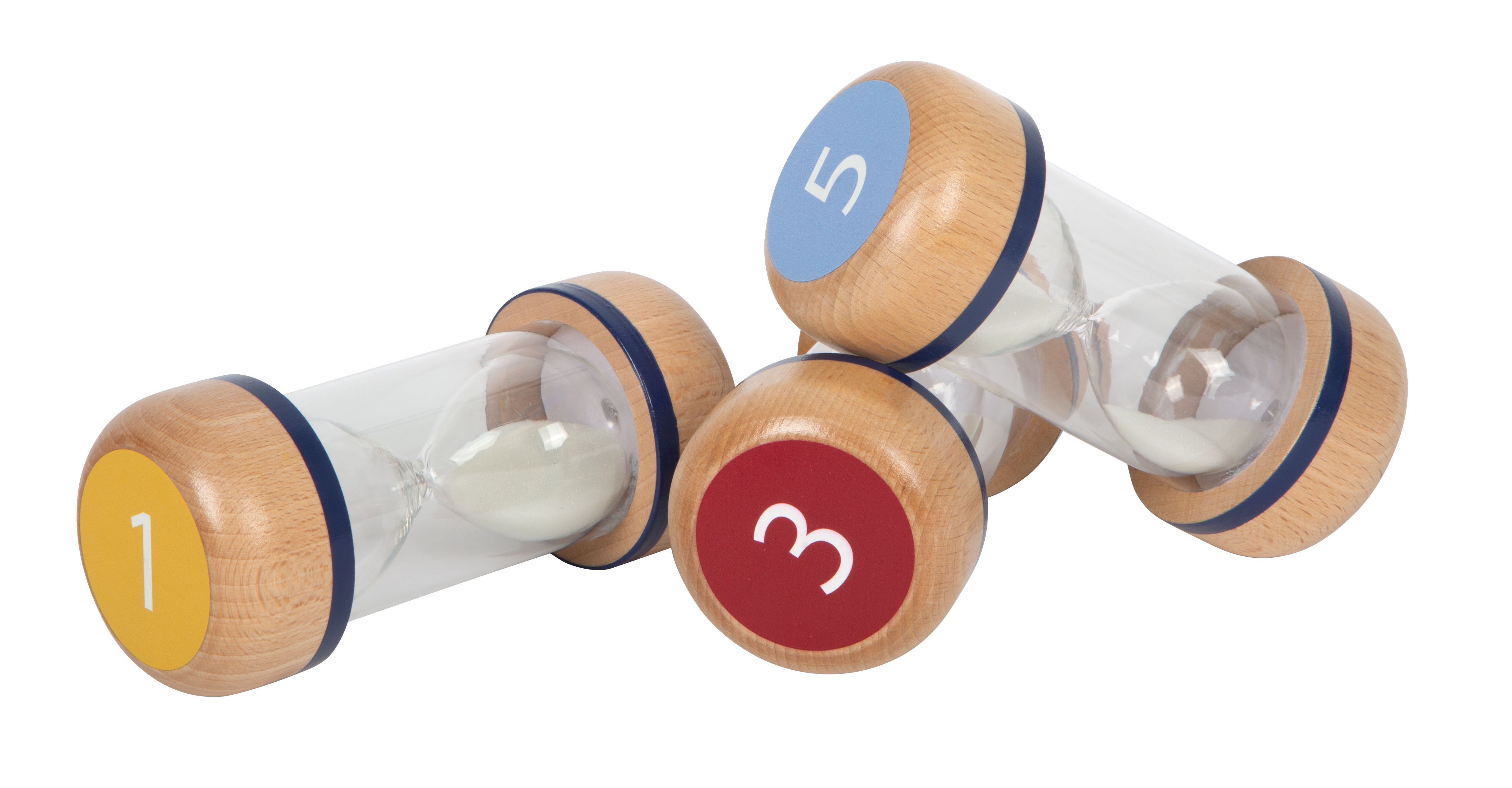 Sanduhren Set ,Educate‘ aus Holz von Small Foot