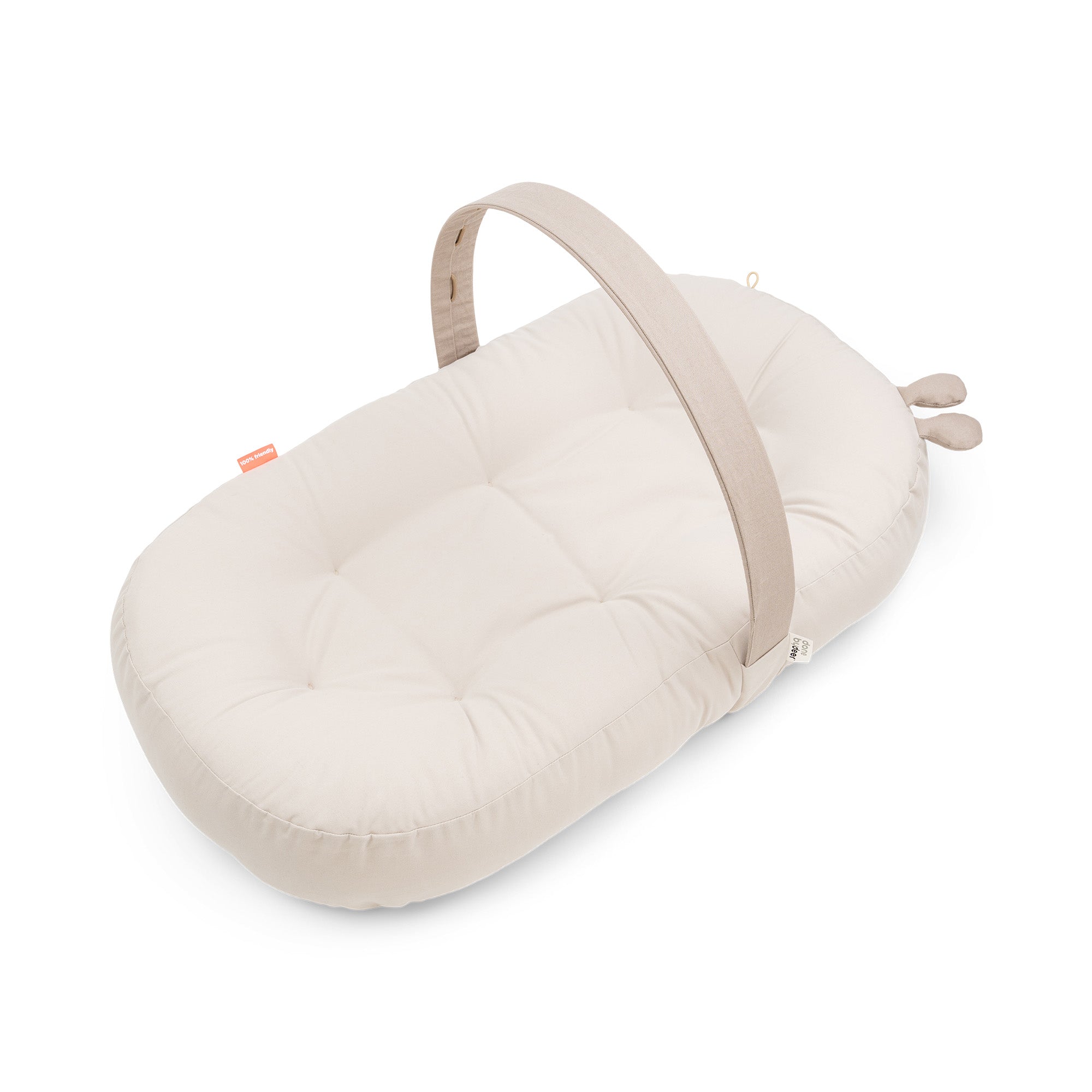 Done by Deer Cozy Lounger mit Aktivitätsbogen „Raffi“ – Blue