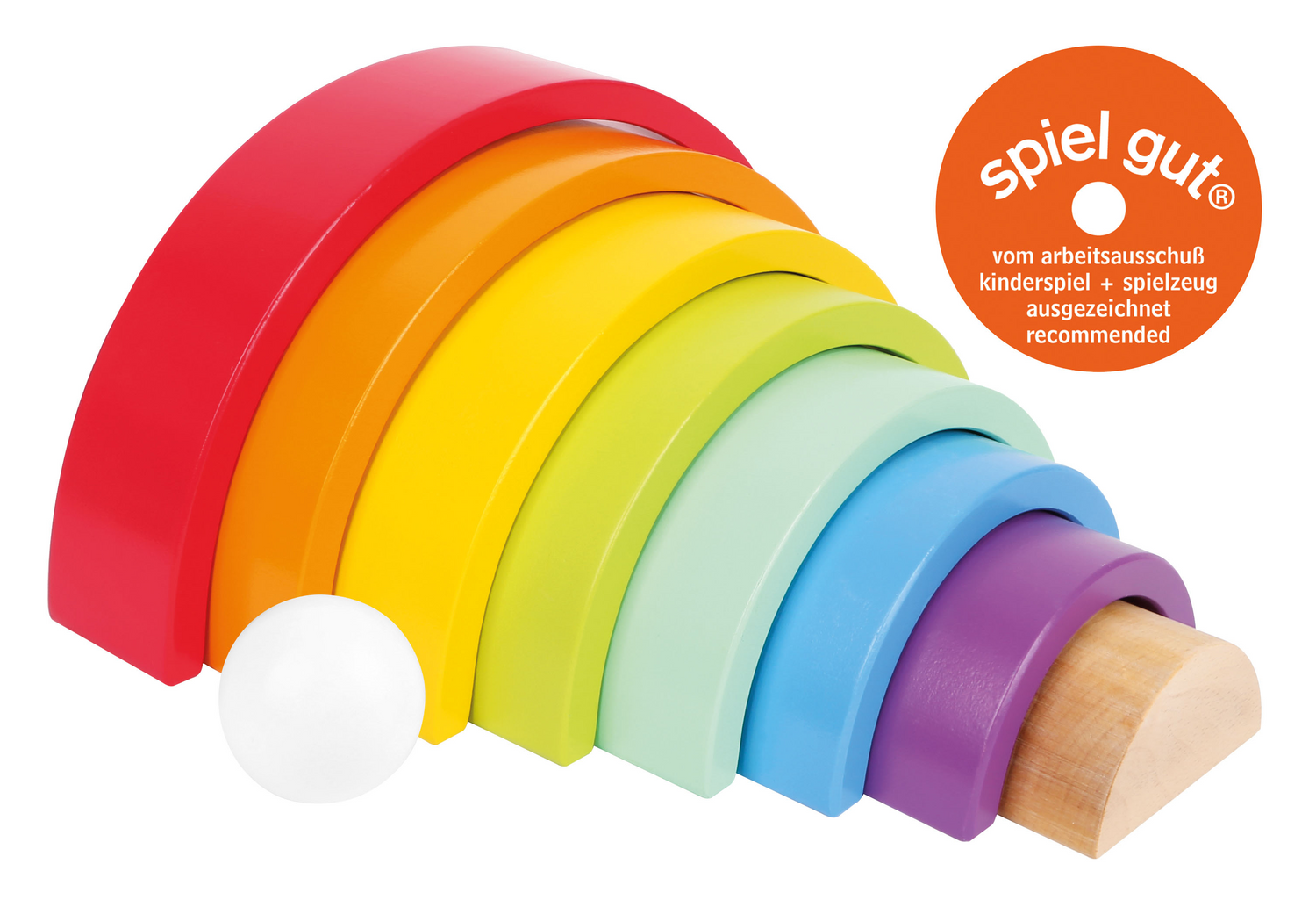 Holzbausteine Regenbogen