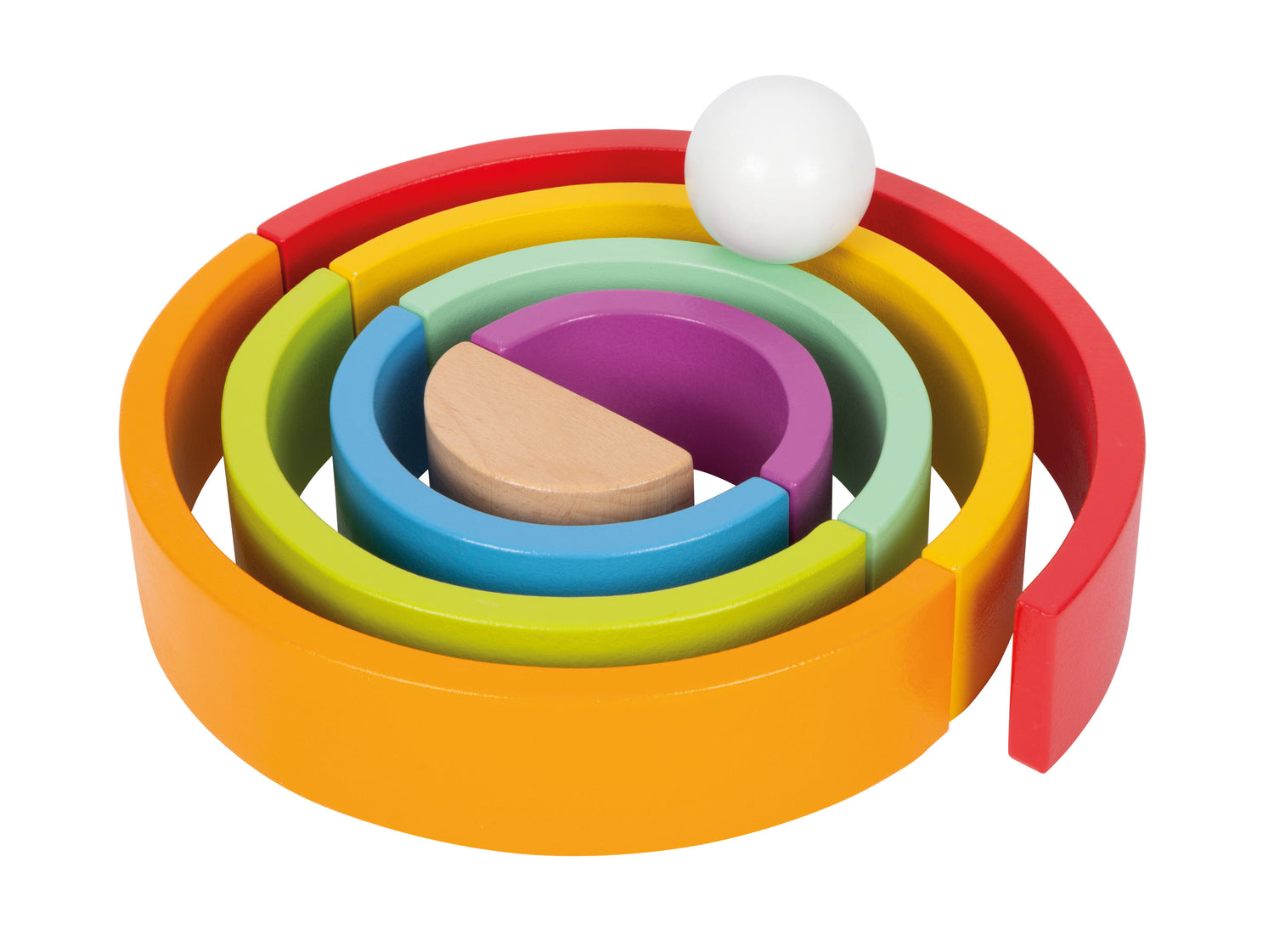 Holzbausteine Regenbogen