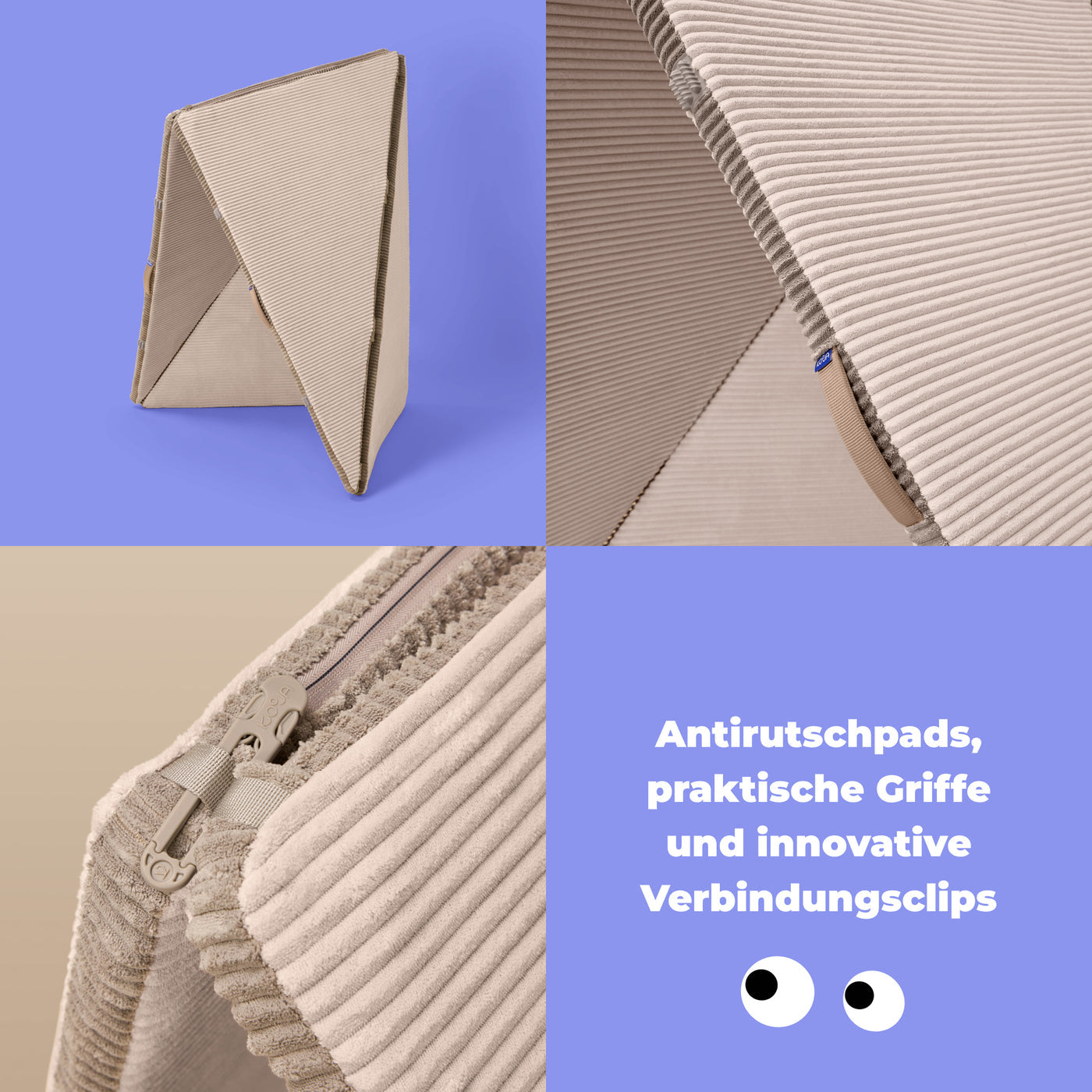 KOOJA Spielhöhle PLAY MAT FOLDEE Spielmatte