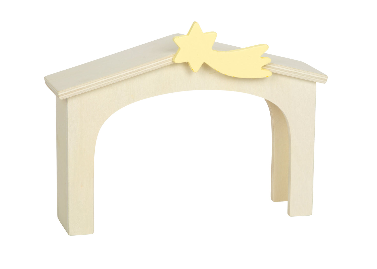 Holzkrippe Weihnachtsgeschichte