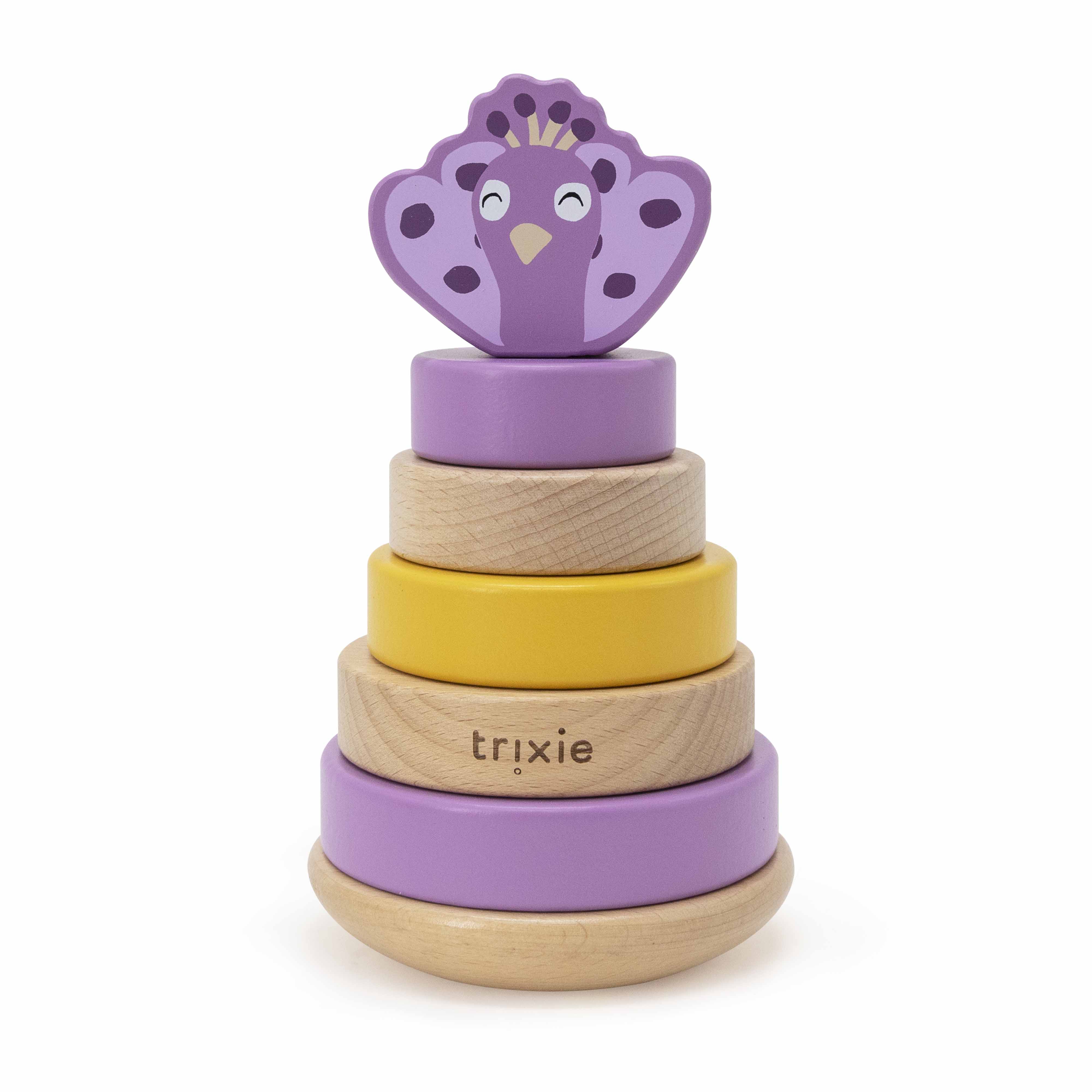Trixie Stapelturm Holz Tiere personalisiert