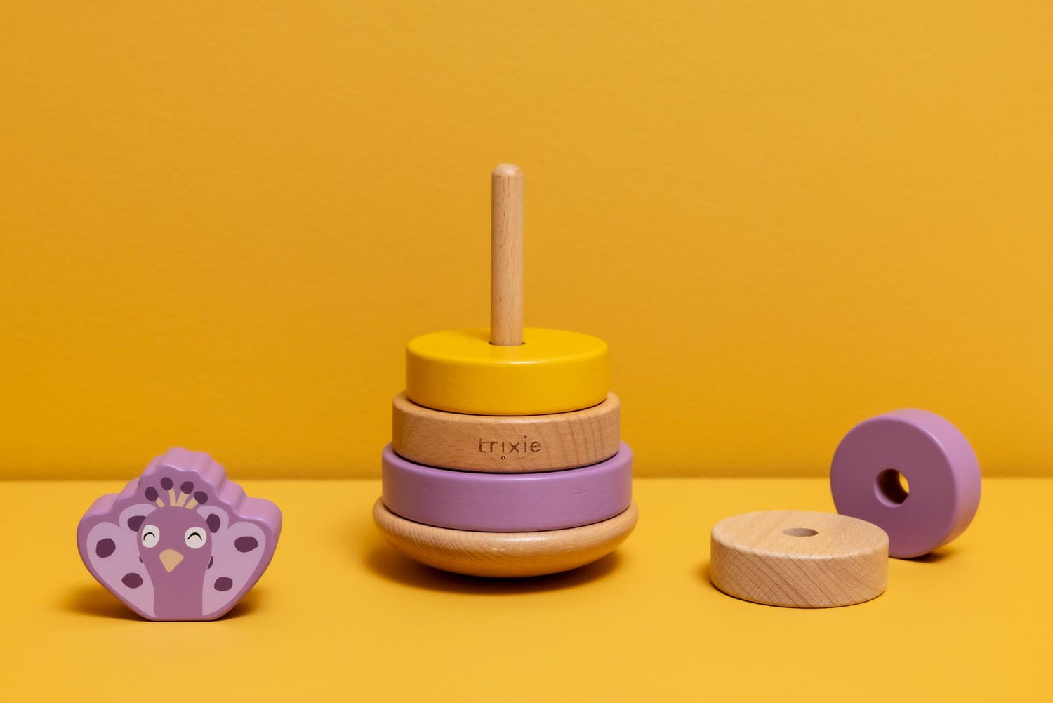 Trixie Stapelturm Holz Tiere personalisiert