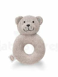 Jollein Ringrassel „Natural Knit Bear“