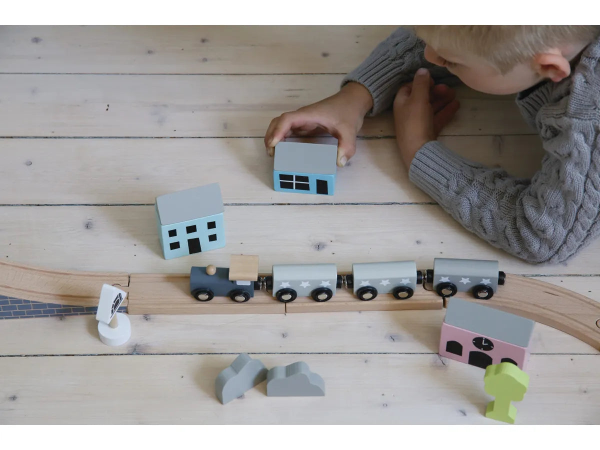 JaBaDaBaDo Holz Eisenbahn – Zugset