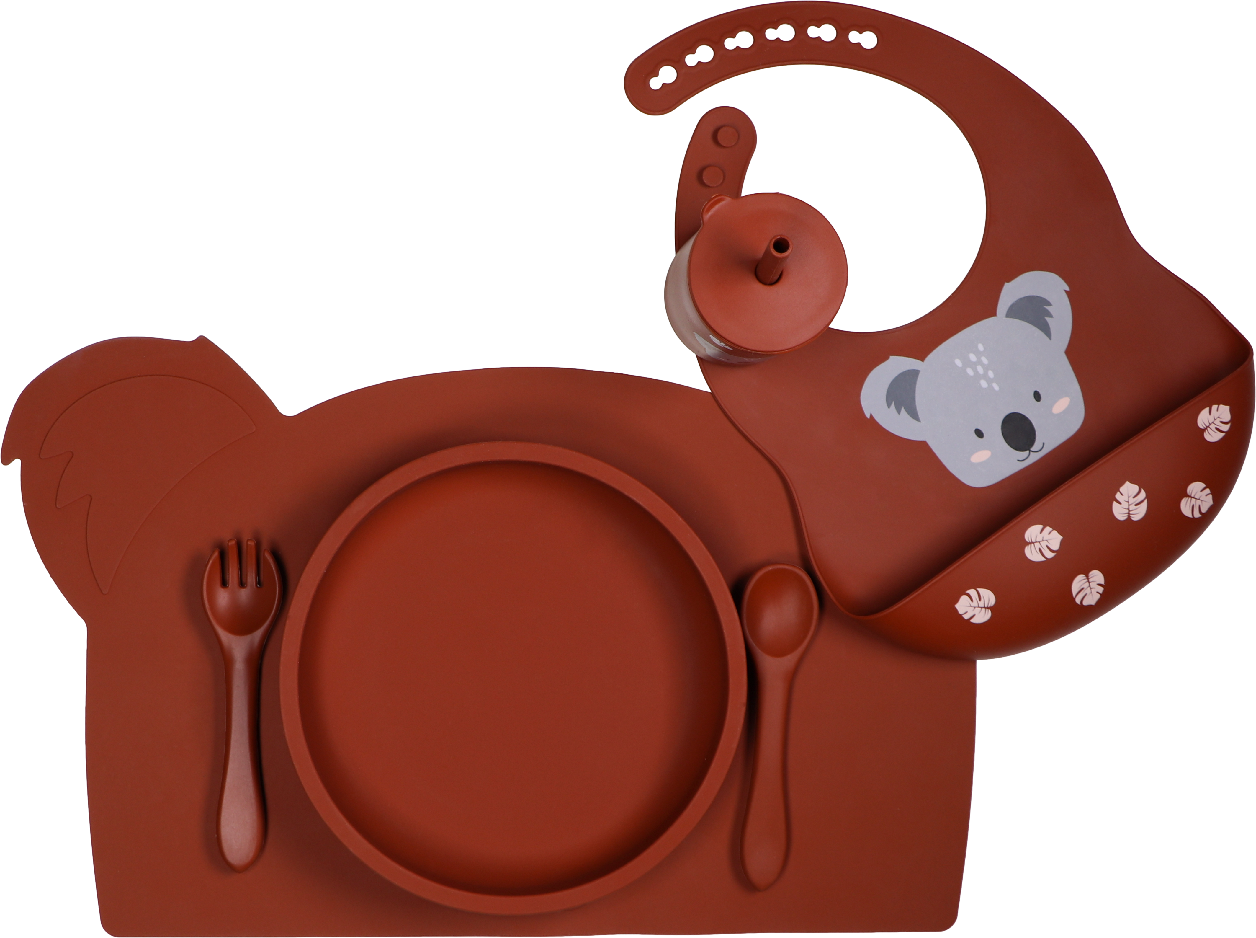 Silikon-Strohhalmbecher - Koala