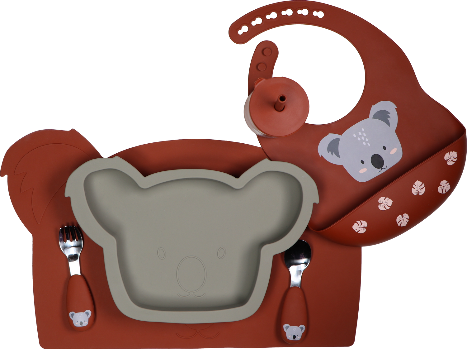 Silikon-Strohhalmbecher - Koala