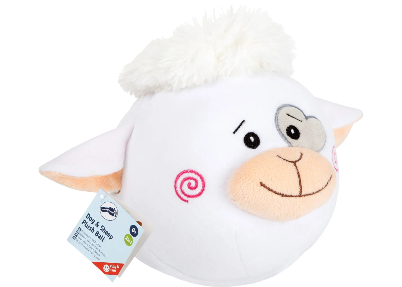 small foot kuscheliger Ball – Hund & Schaf