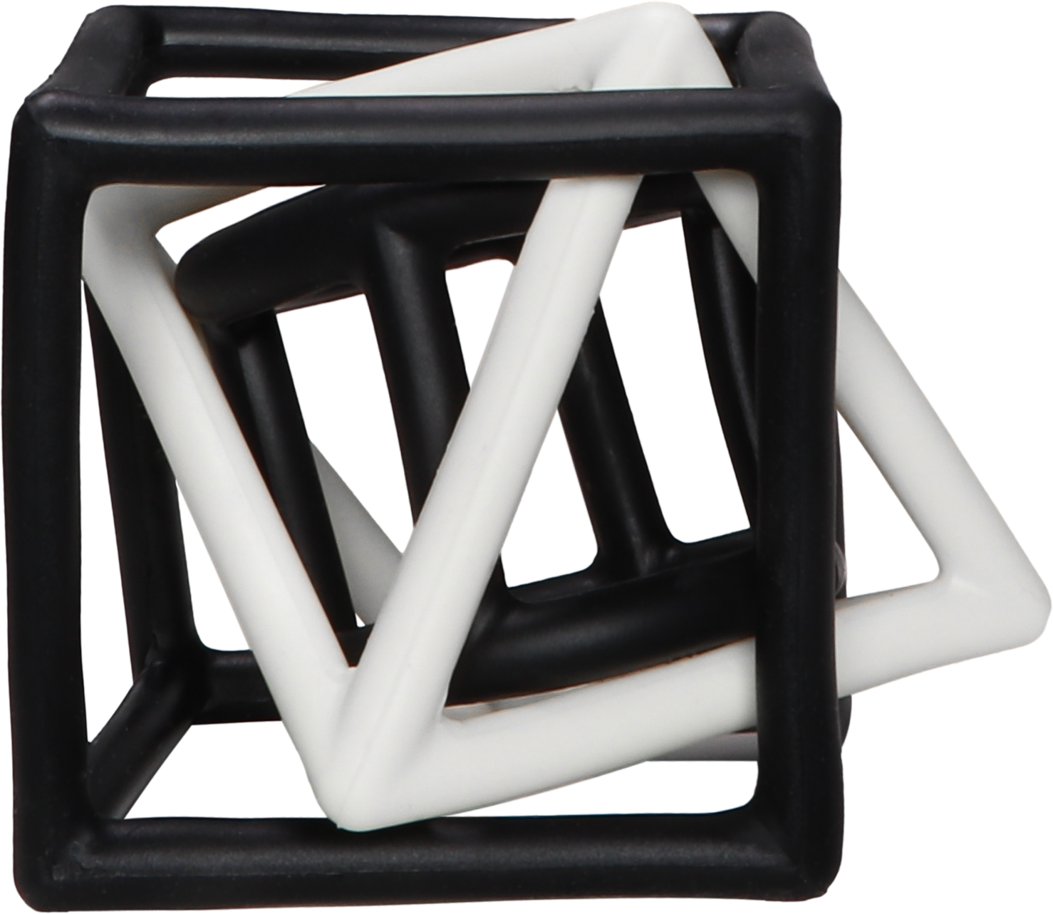 Beißring 3 Geometrische Formen - Silikon