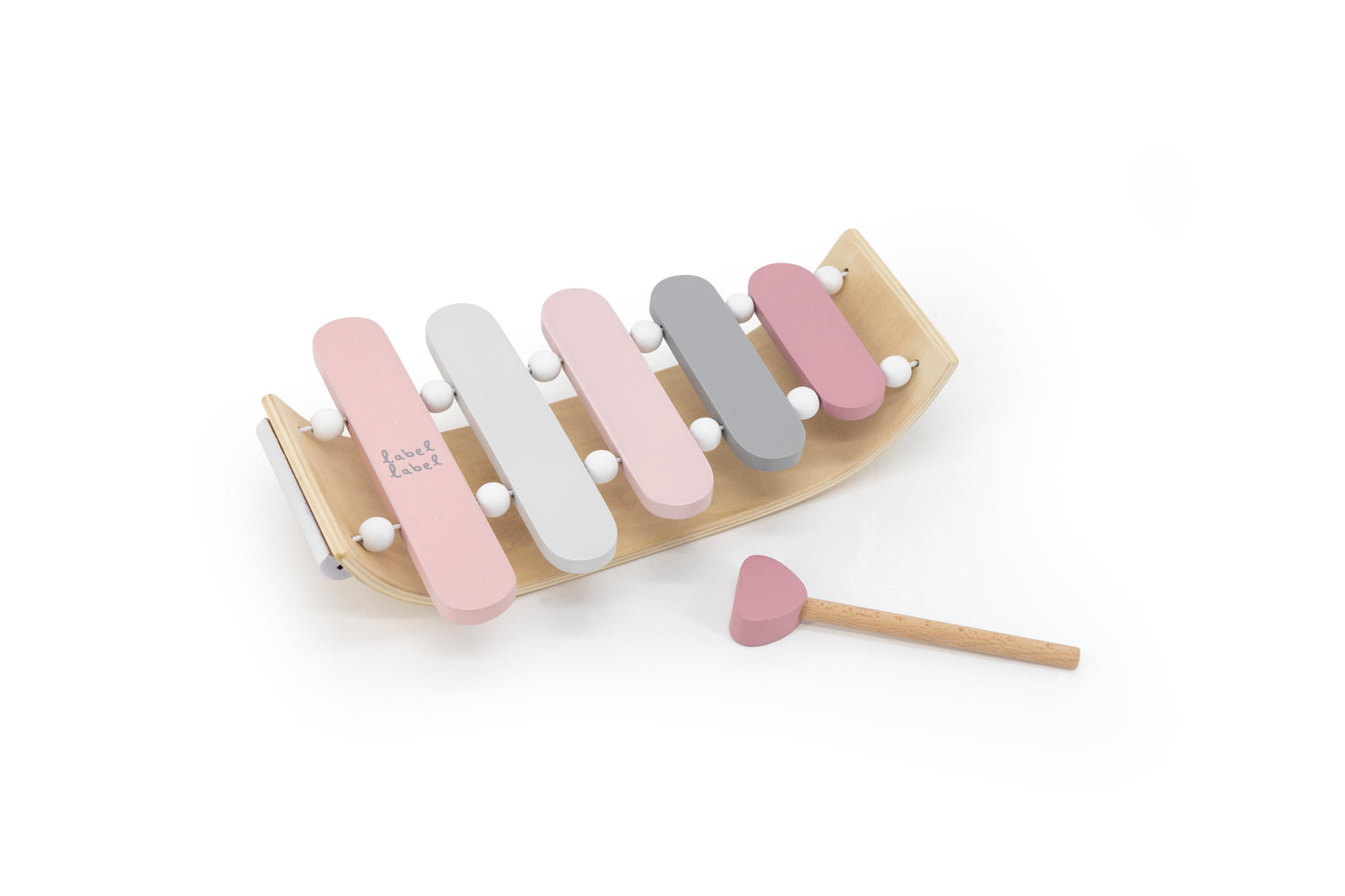 label label Xylophon aus Holz
