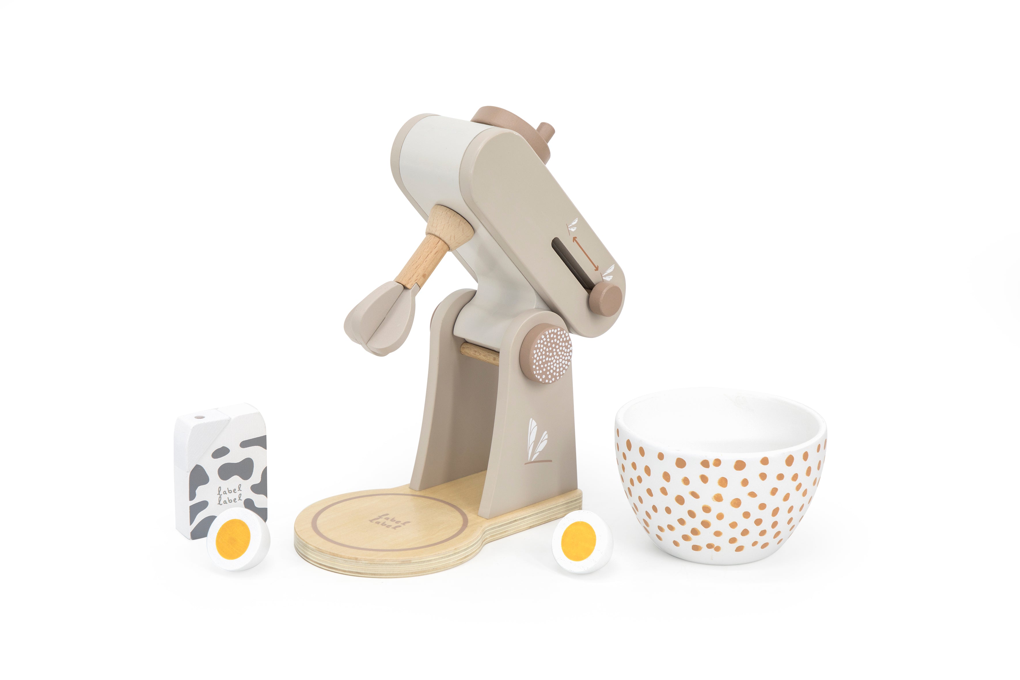 label label Holzmixer Spielküche Zubehör