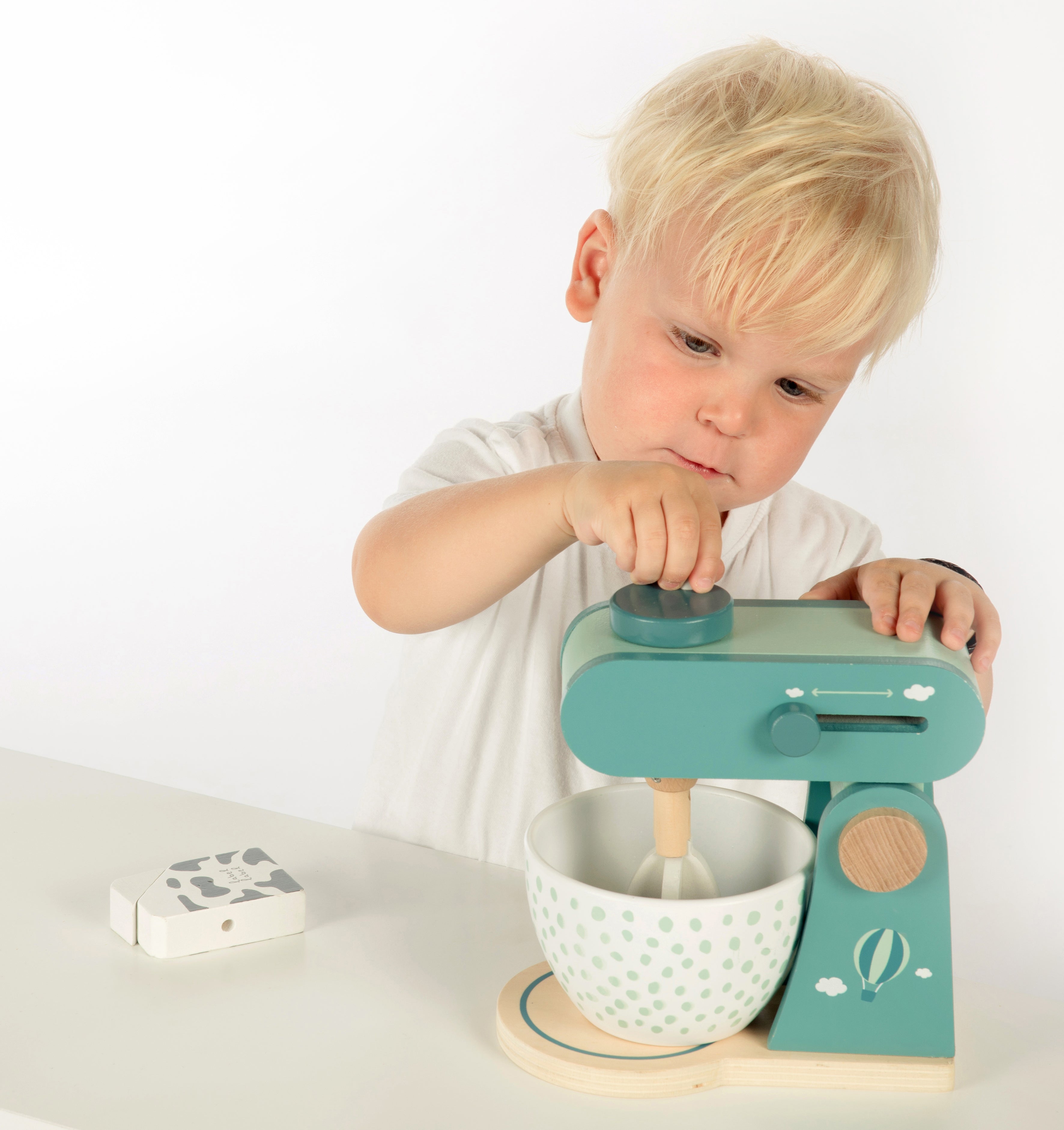 label label Holzmixer Spielküche Zubehör