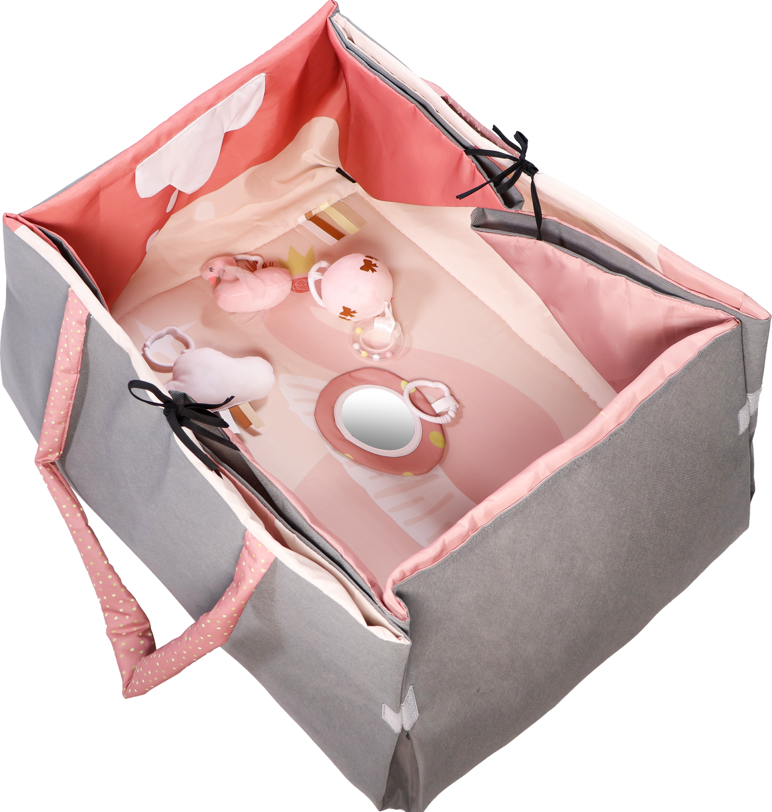 TRYCO 2-in-1 Spielteppich und Tasche