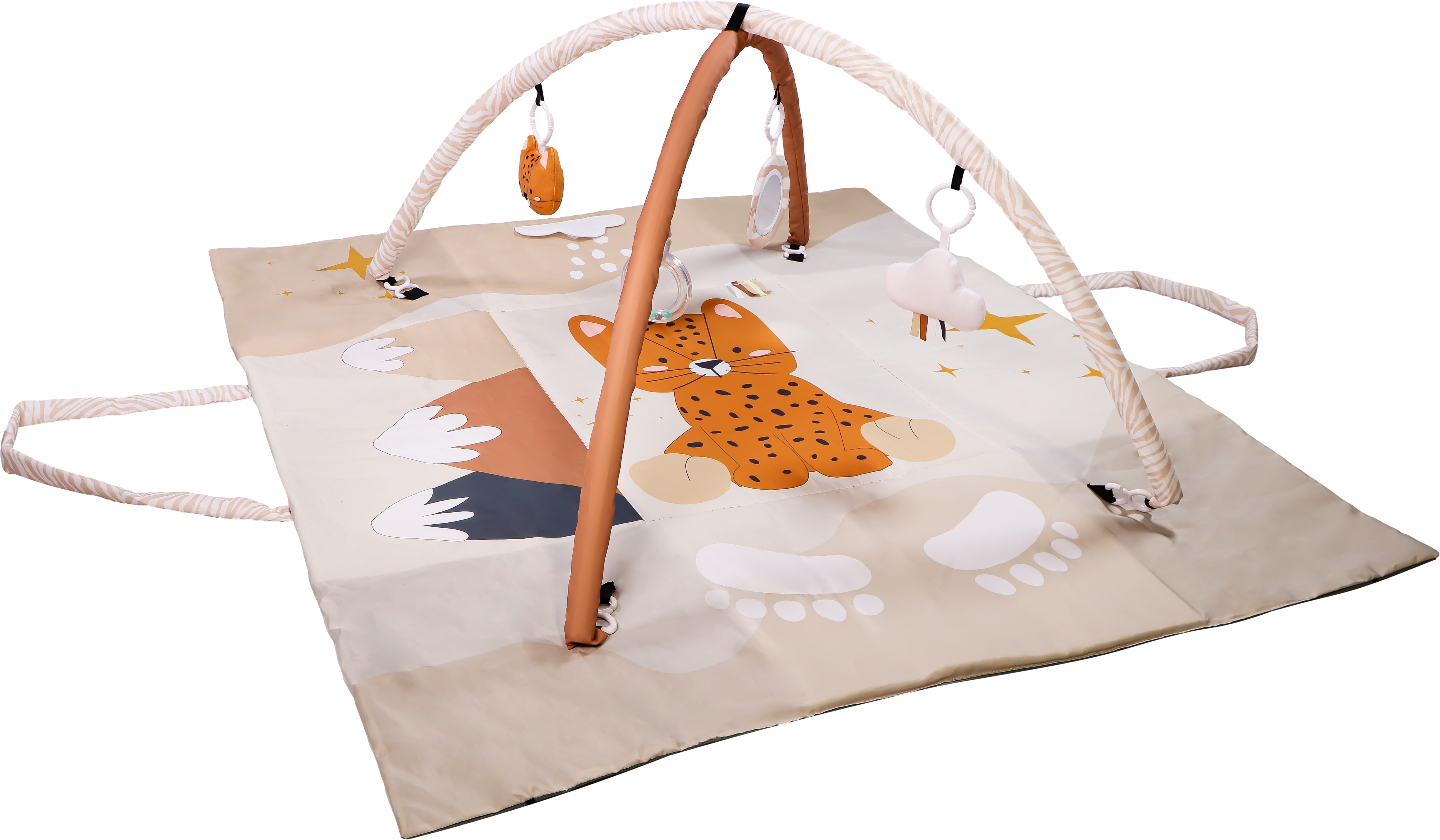 TRYCO 2-in-1 Spielteppich und Tasche