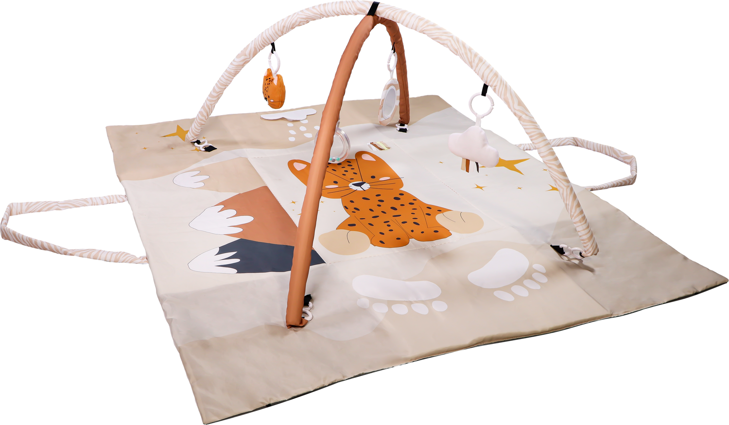 TRYCO 2-in-1 Spielteppich und Tasche