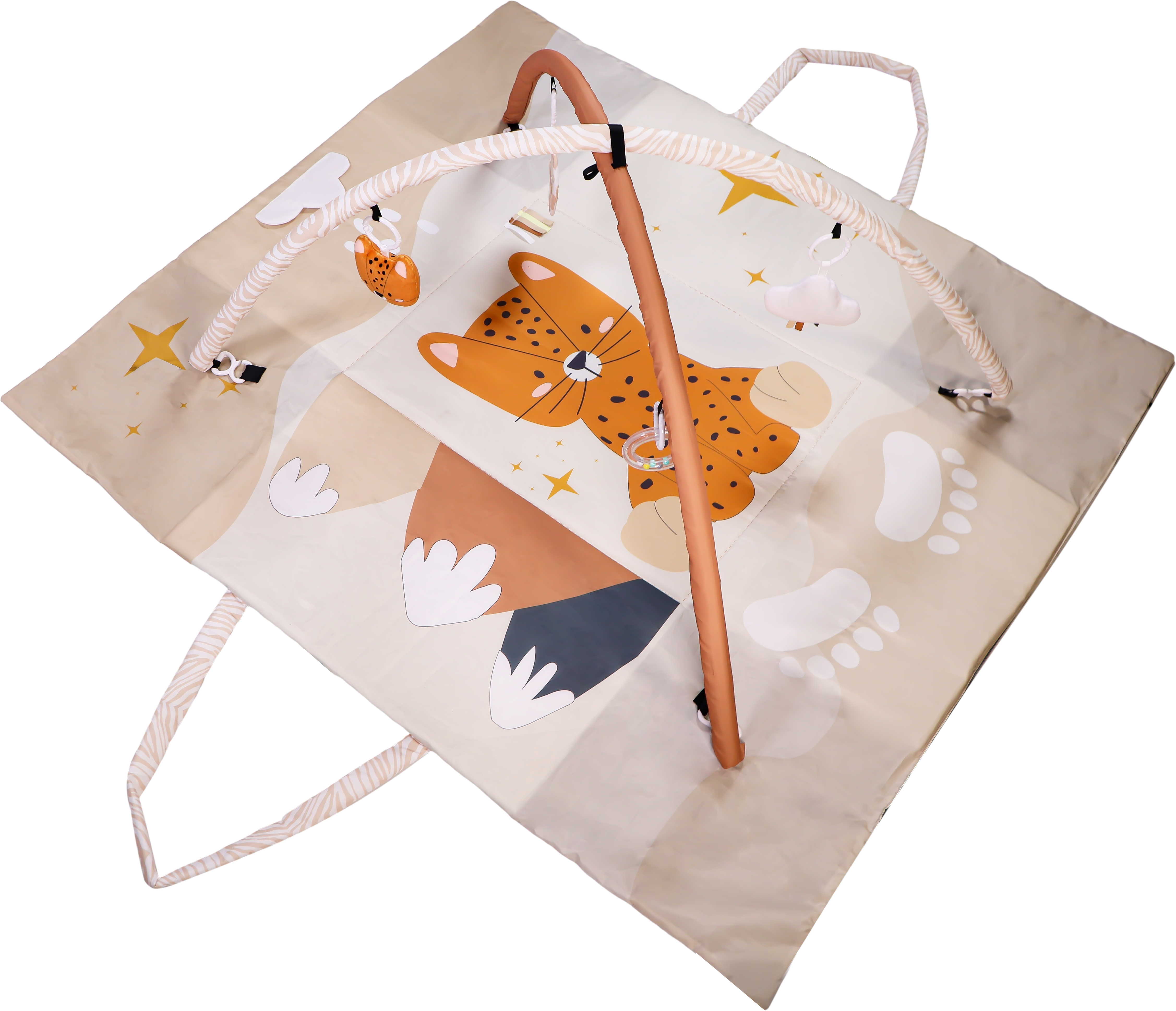 TRYCO 2-in-1 Spielteppich und Tasche